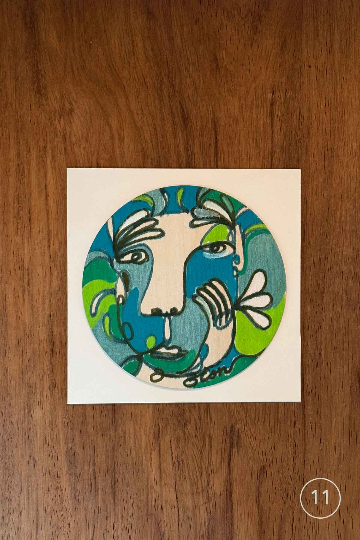 Brian Connolly Framed Art Cards - Marz DesignsBrian Connolly