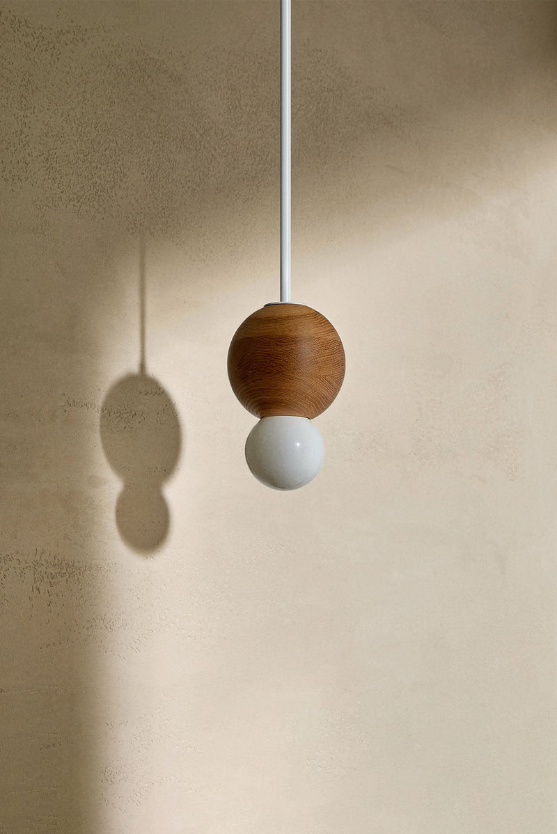 Bright Beads Sphere Pendant Light - Solid Rod - Marz Designs - Marz Designs - Bright Beads Sphere Pendant Light - Solid Rod