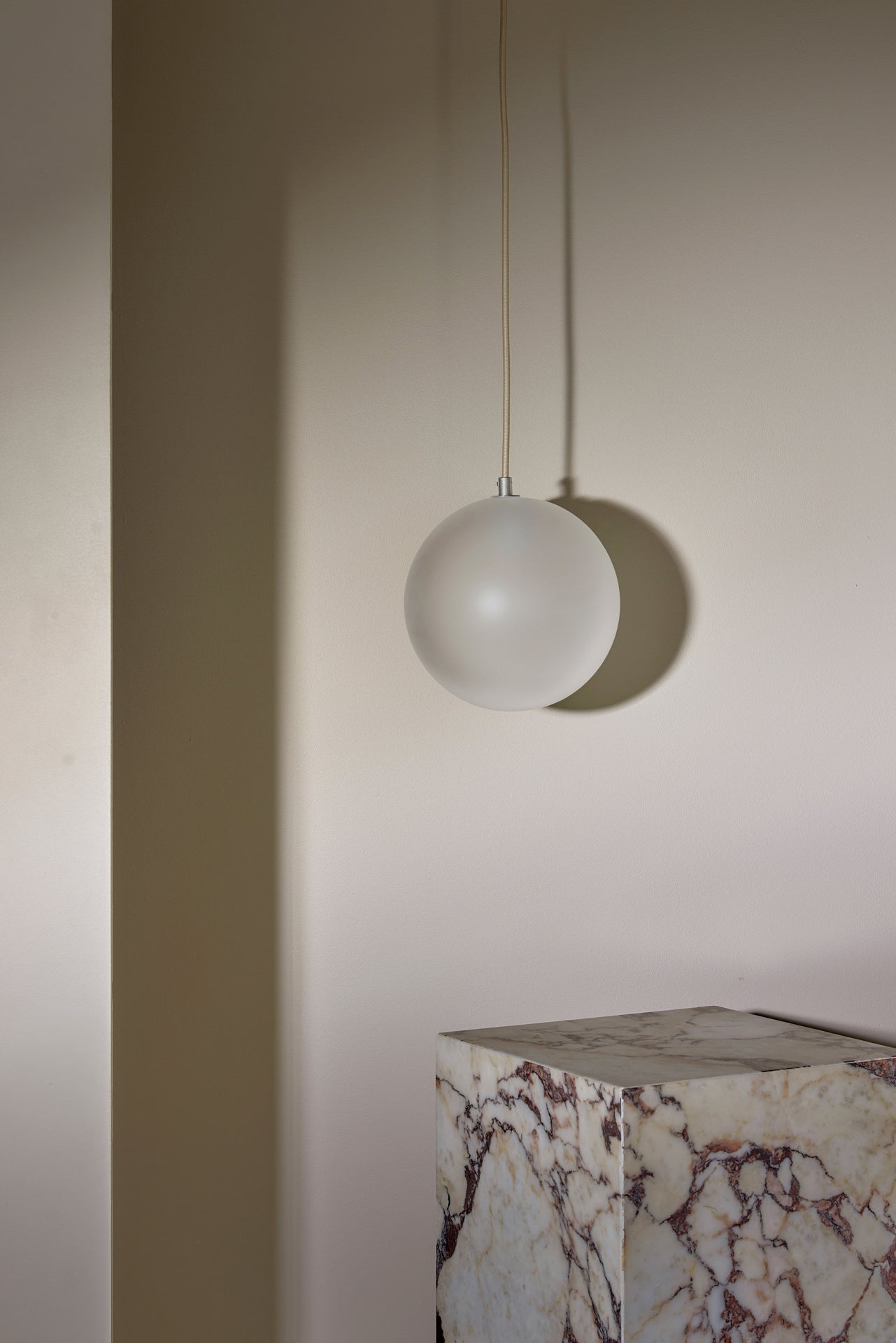 Orb Pendant Light, Large - Fabric Flex