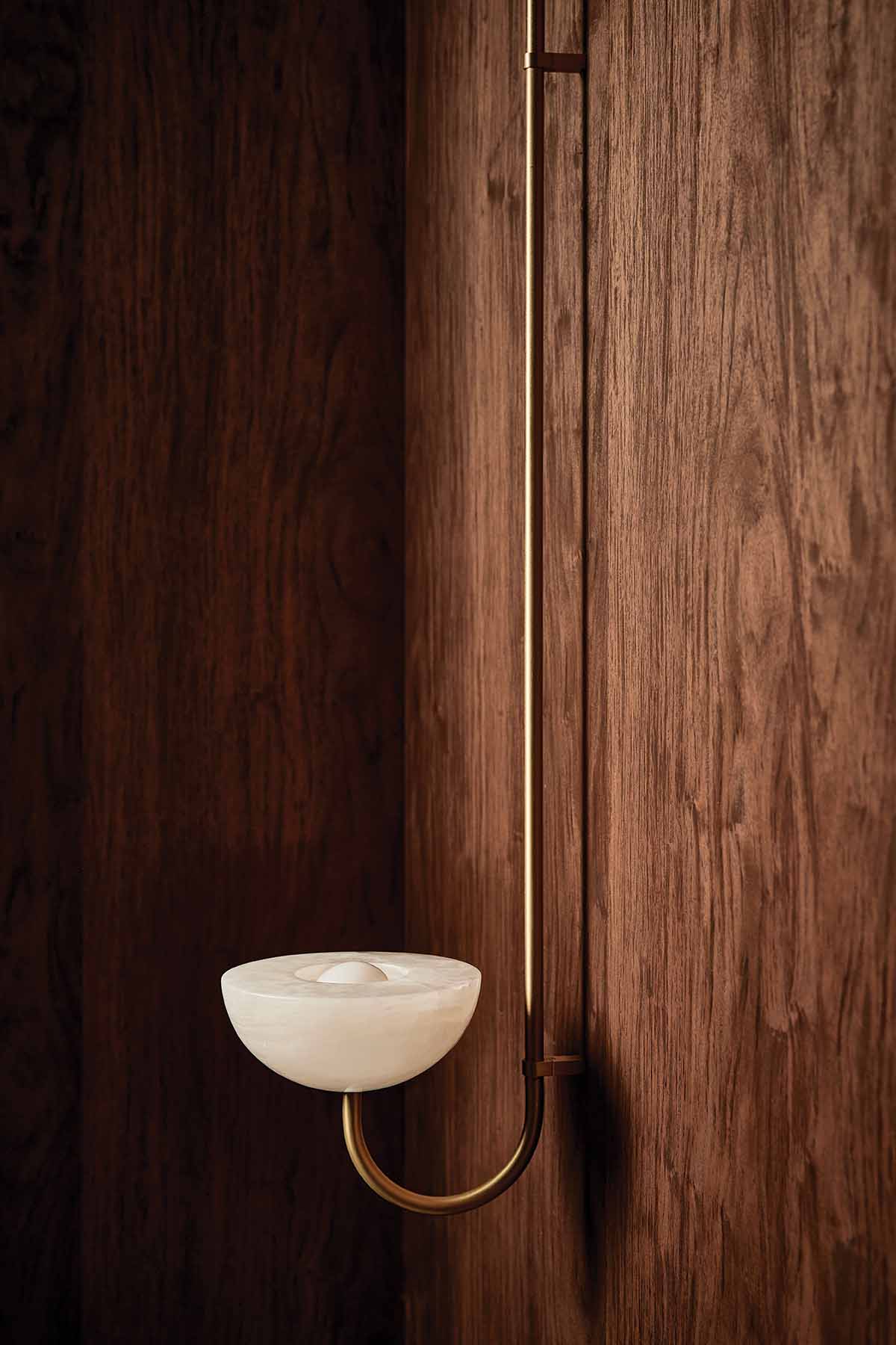 Aurelia Wall Light, Stone