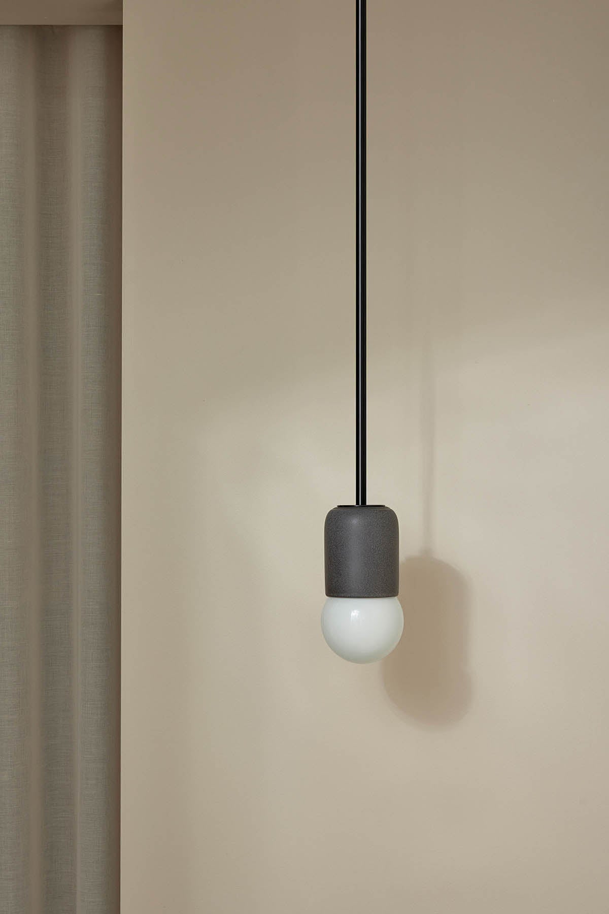 Terra 1 Pendant Light - Solid Rod