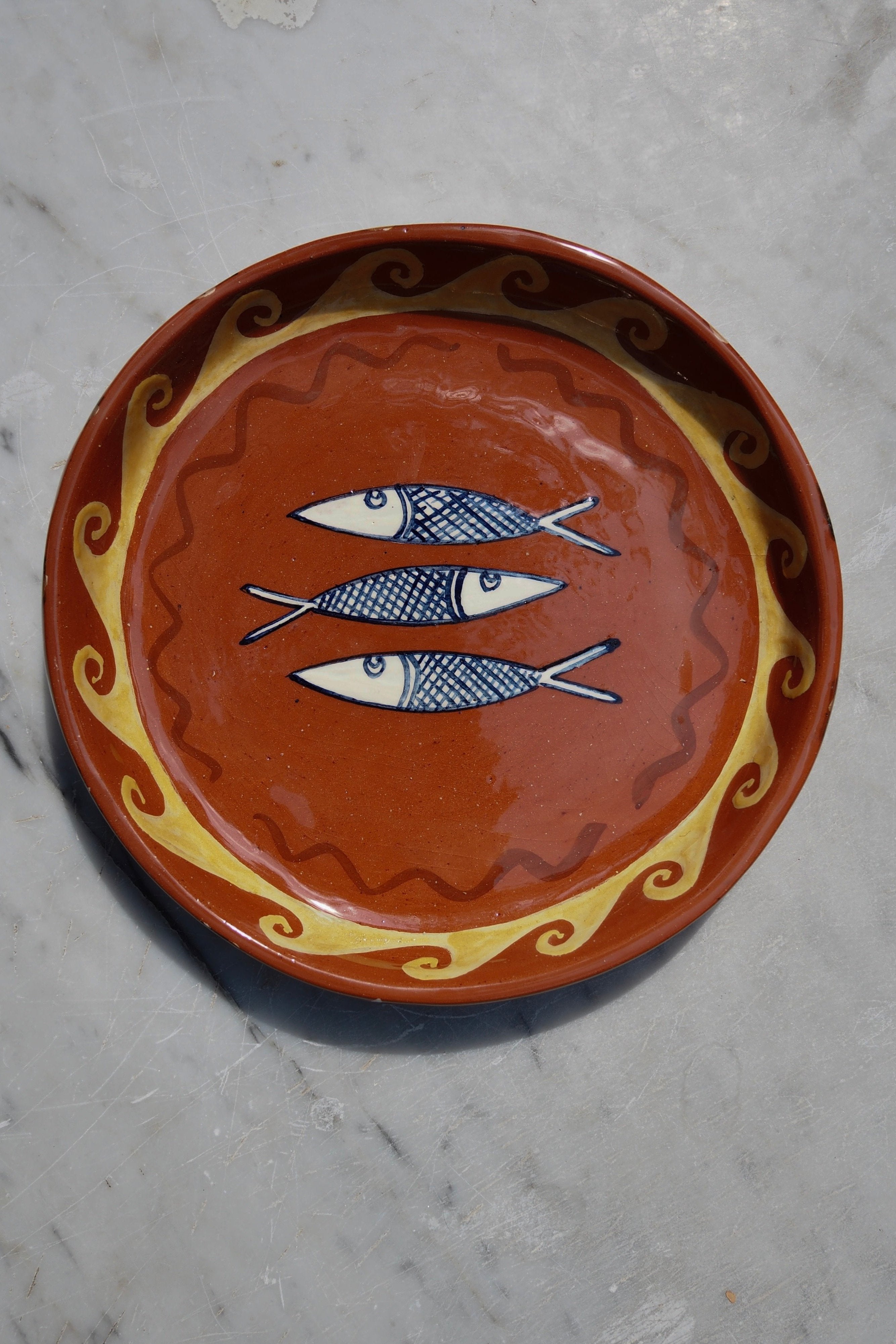 Di Lunedi Sardine Plate With Wall Hook - Marz DesignsDi Lunedi