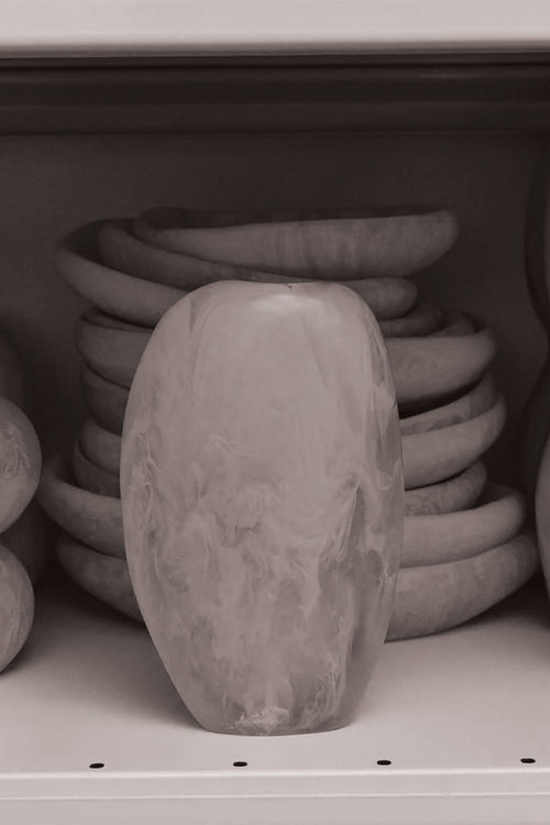 Dinosaur Designs - Bold Skipping Stone Vase - Sandy Pearl