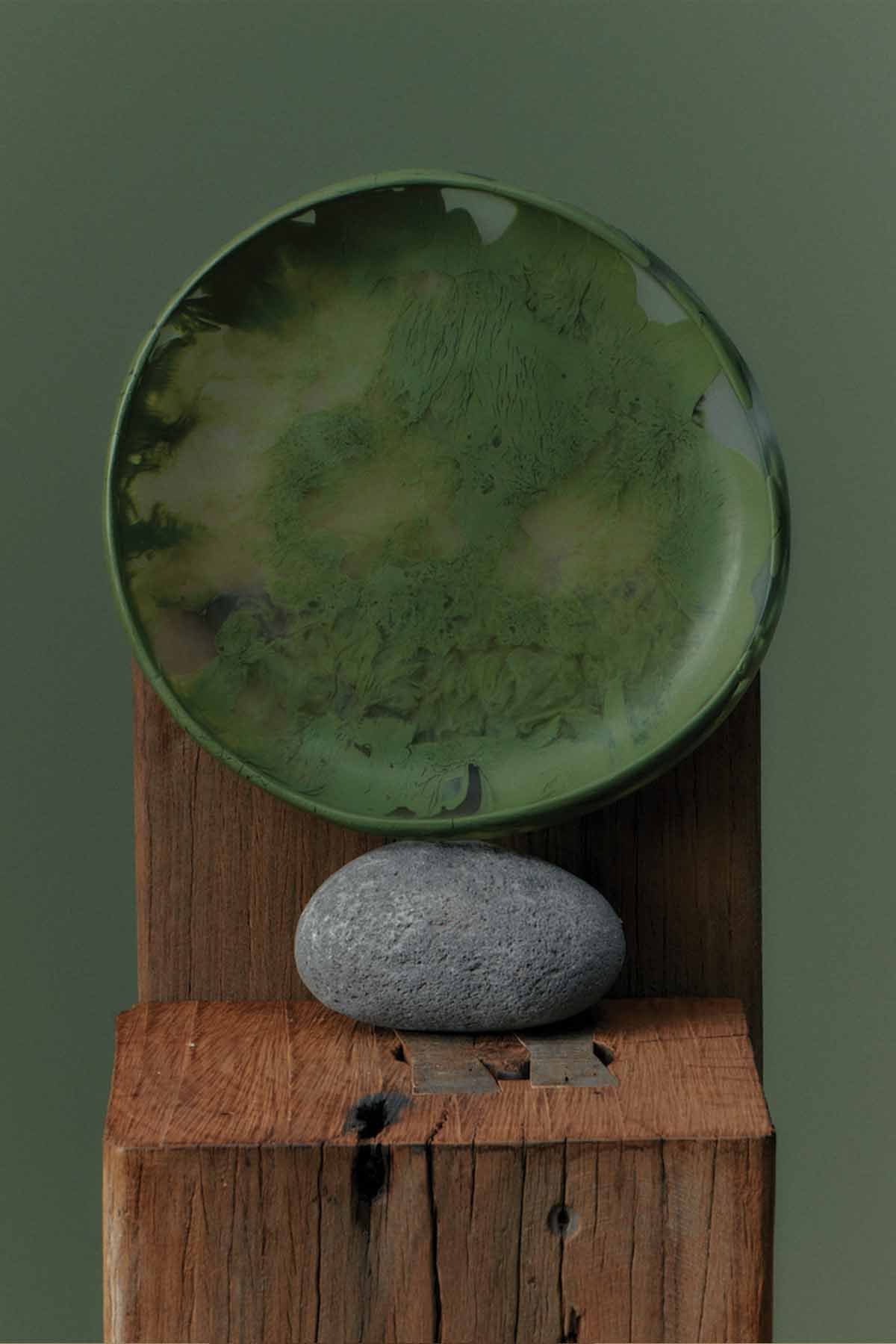 Dinosaur Designs - Grand Earth Bowl - Olive - Marz DesignsDinosaur designs