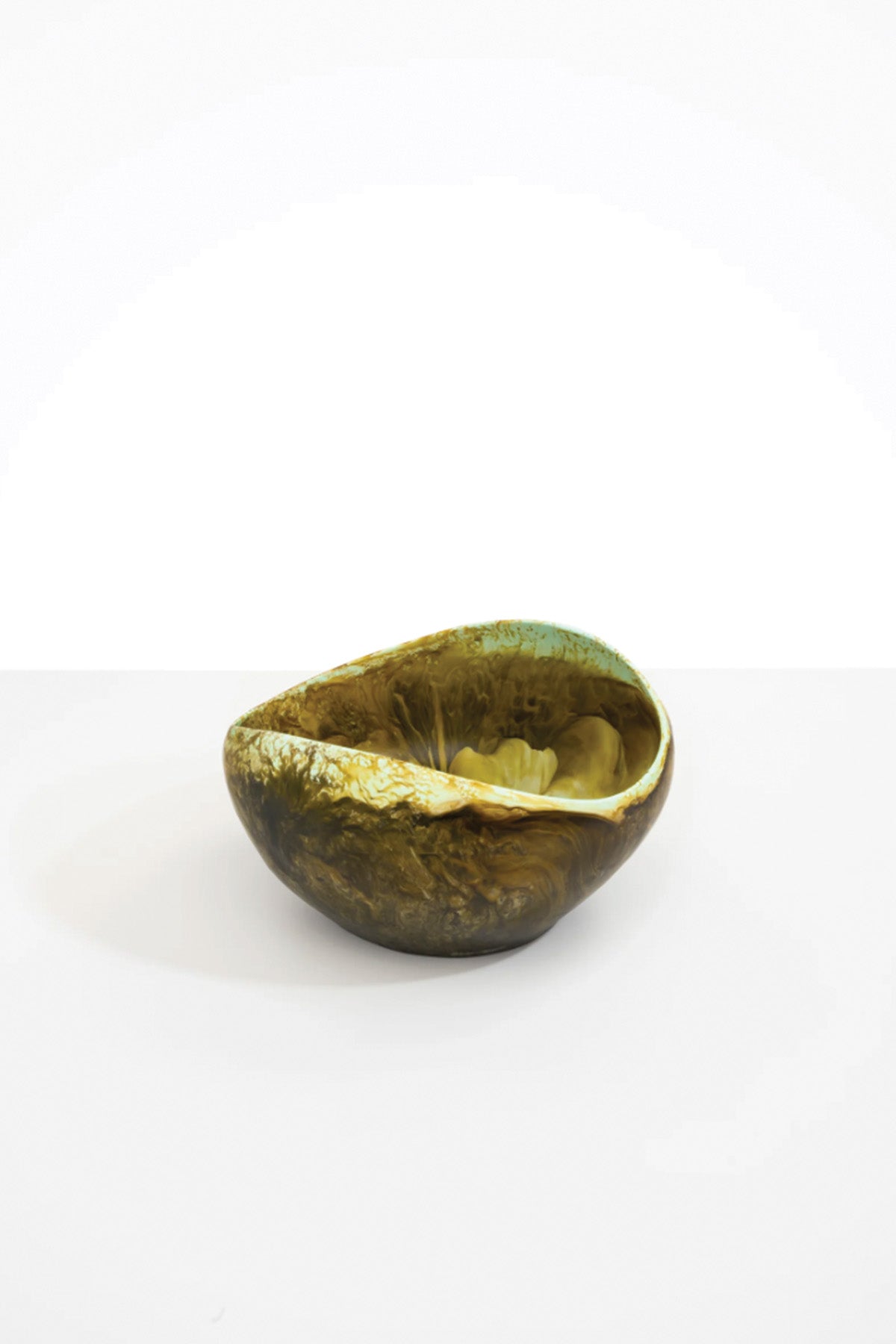 Dinosaur Designs Large Beetle Bowl - Malachite - Marz DesignsDinosaur designs