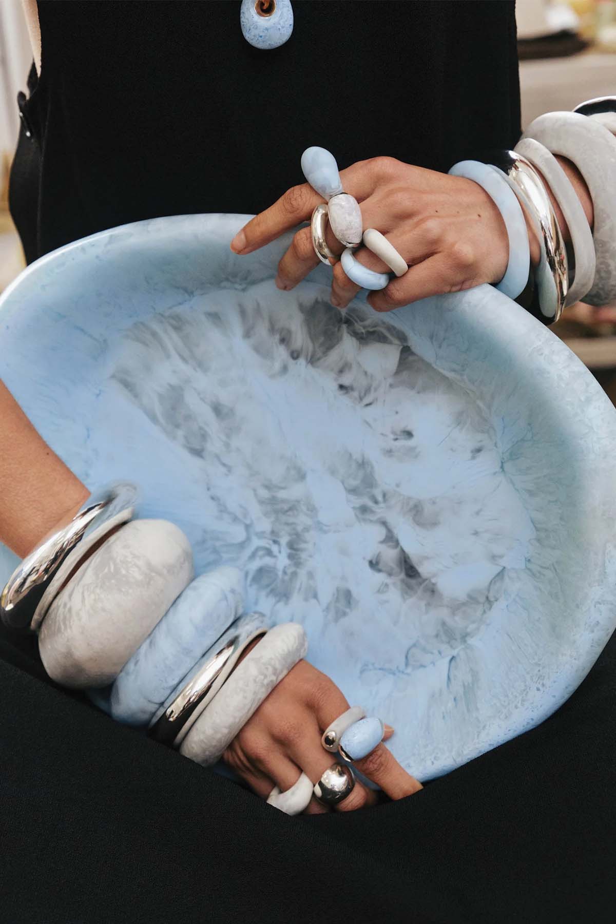 Dinosaur Designs - Large Bones Bowl - Cream - Marz DesignsDinosaur designs