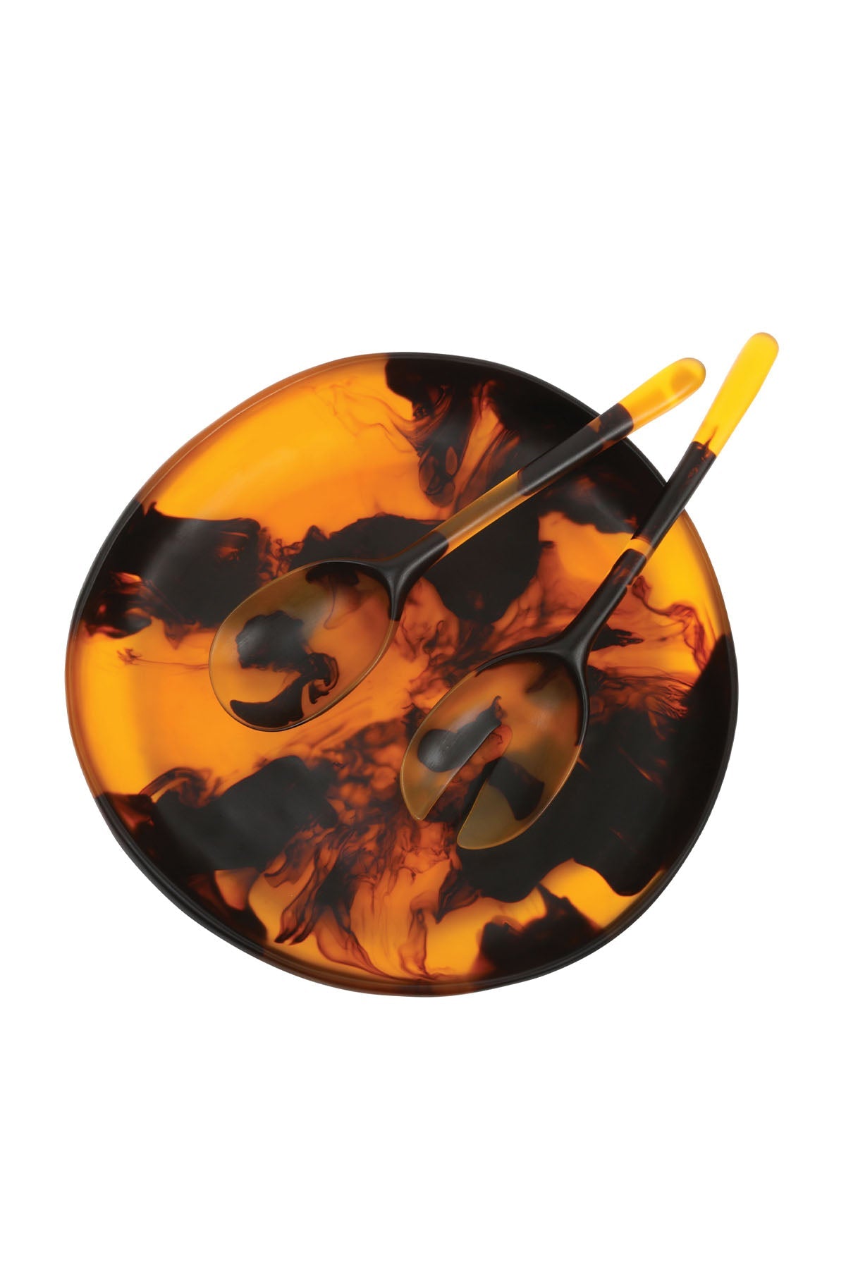 Dinosaur Designs Long Stone Servers - Tortoise - Marz Designs - Dinosaur designs -