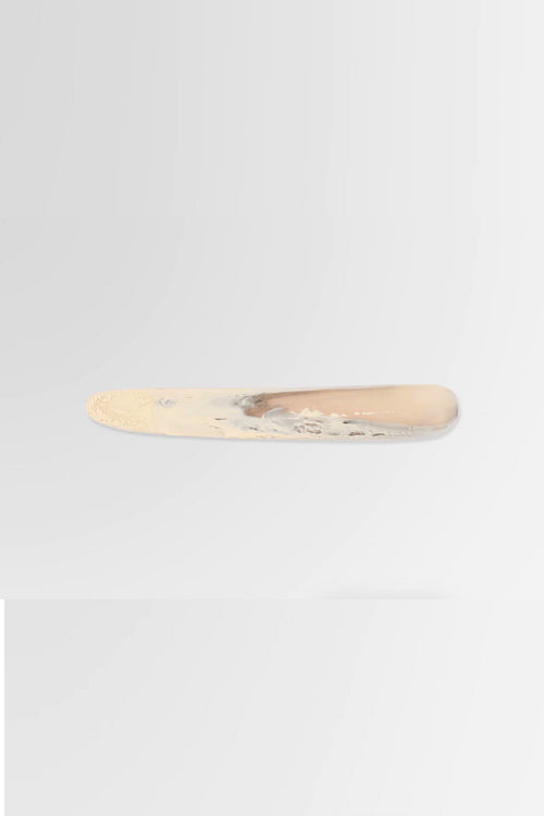 Dinosaur Designs Stone Cheese Knife, Sandy Pearl