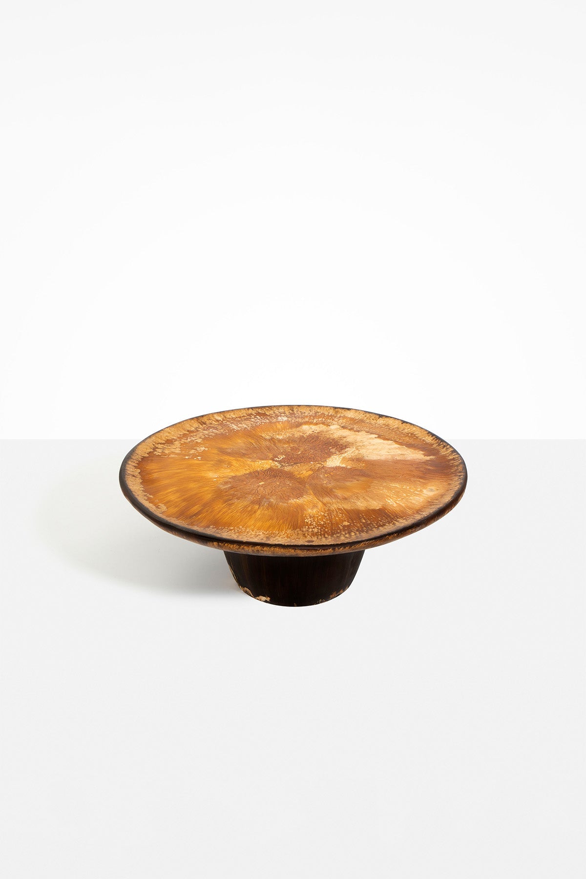 Dinosaur Designs - Temple Cake Stand - Dark Horn - Marz Designs - Dinosaur designs - Dinosaur Designs - Temple Cake Stand - Dark Horn