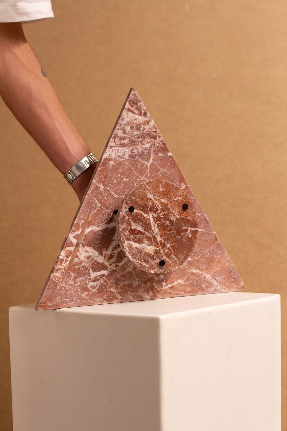 Bermuda Wall Light - Ochre, Brushed Black