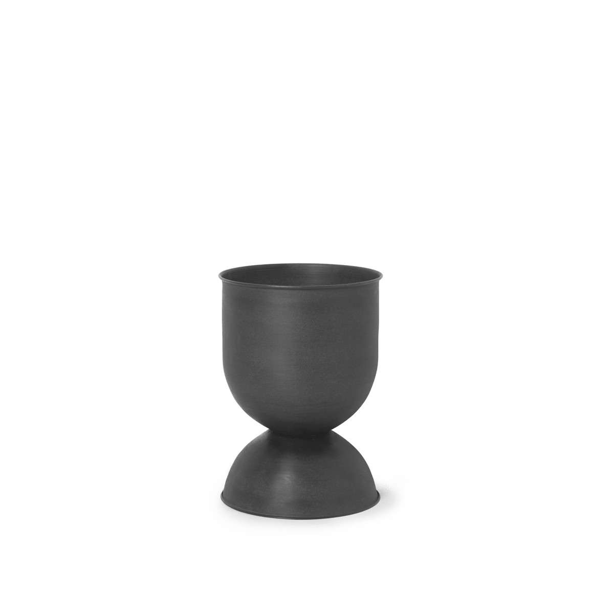 Ferm - Hourglass Pot - Small - Black - Marz DesignsFerm Living