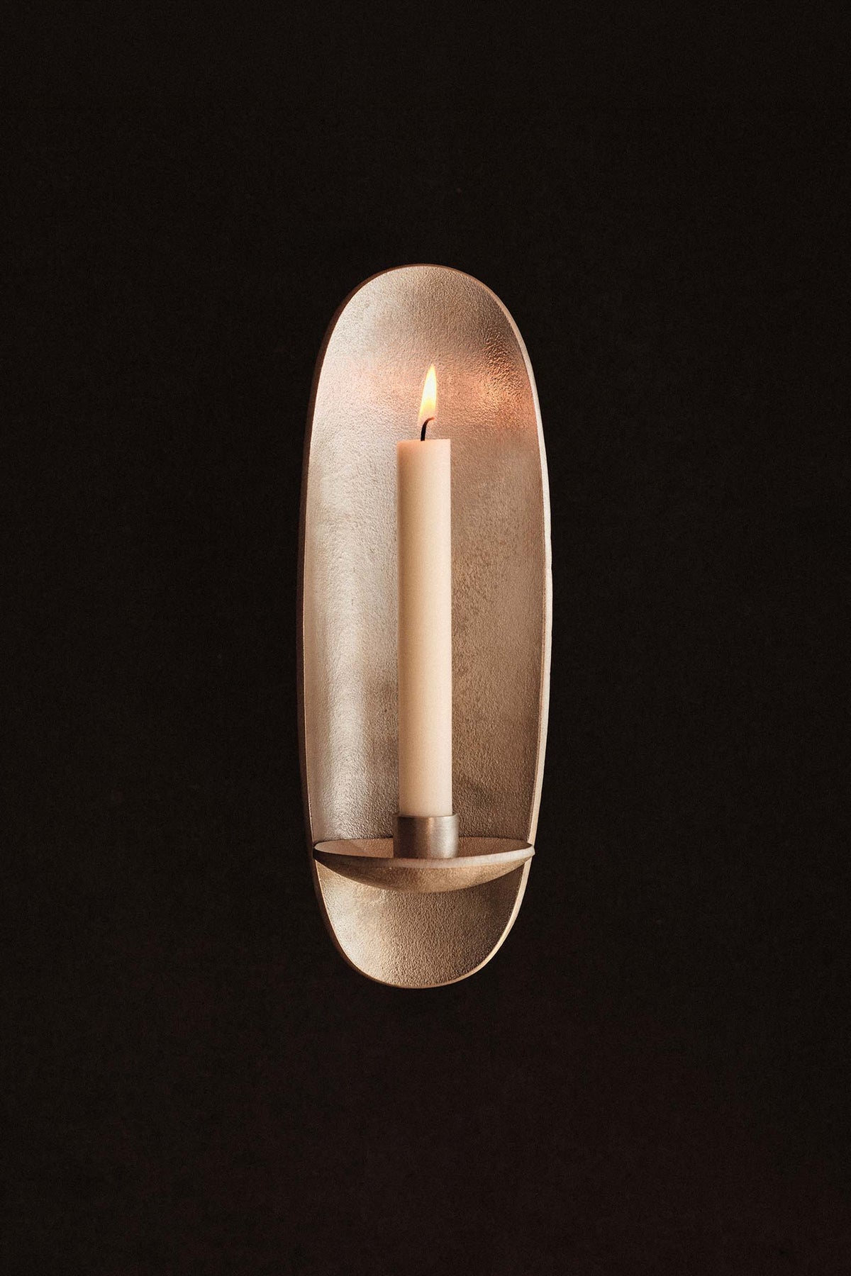 Ferm Living Agape Wall Candle Holder - Aluminium - Marz Designs - Ferm Living - Ferm Living Agape Wall Candle Holder - Aluminium
