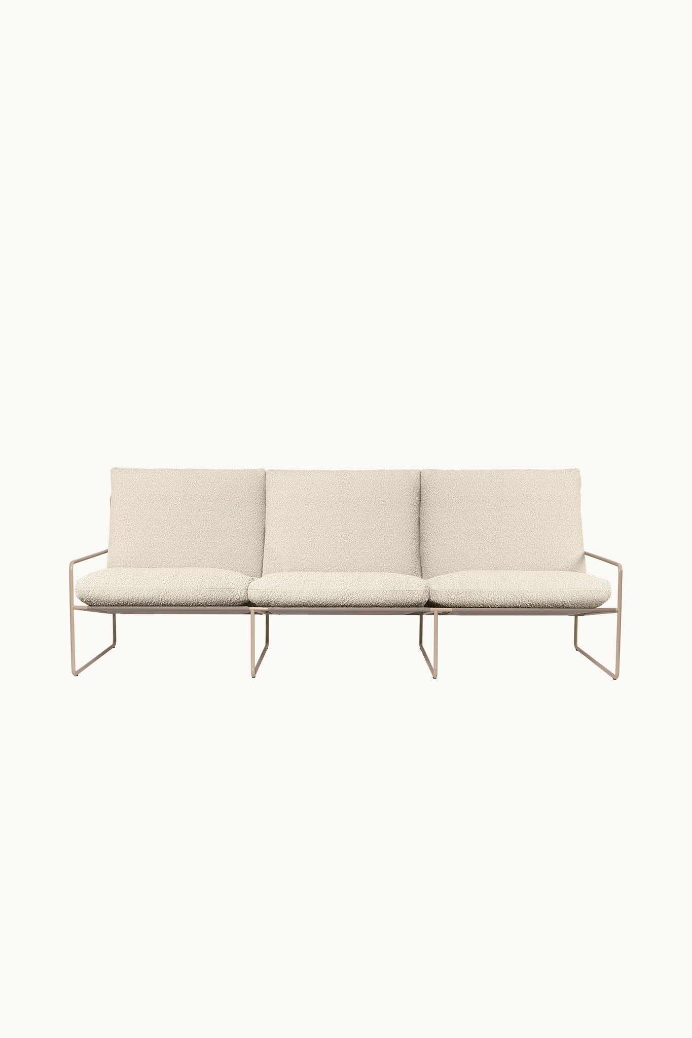 Ferm Living - Desert 3 Seater - Pure Boucle - Cashmere/Off - White - Marz DesignsFerm Living