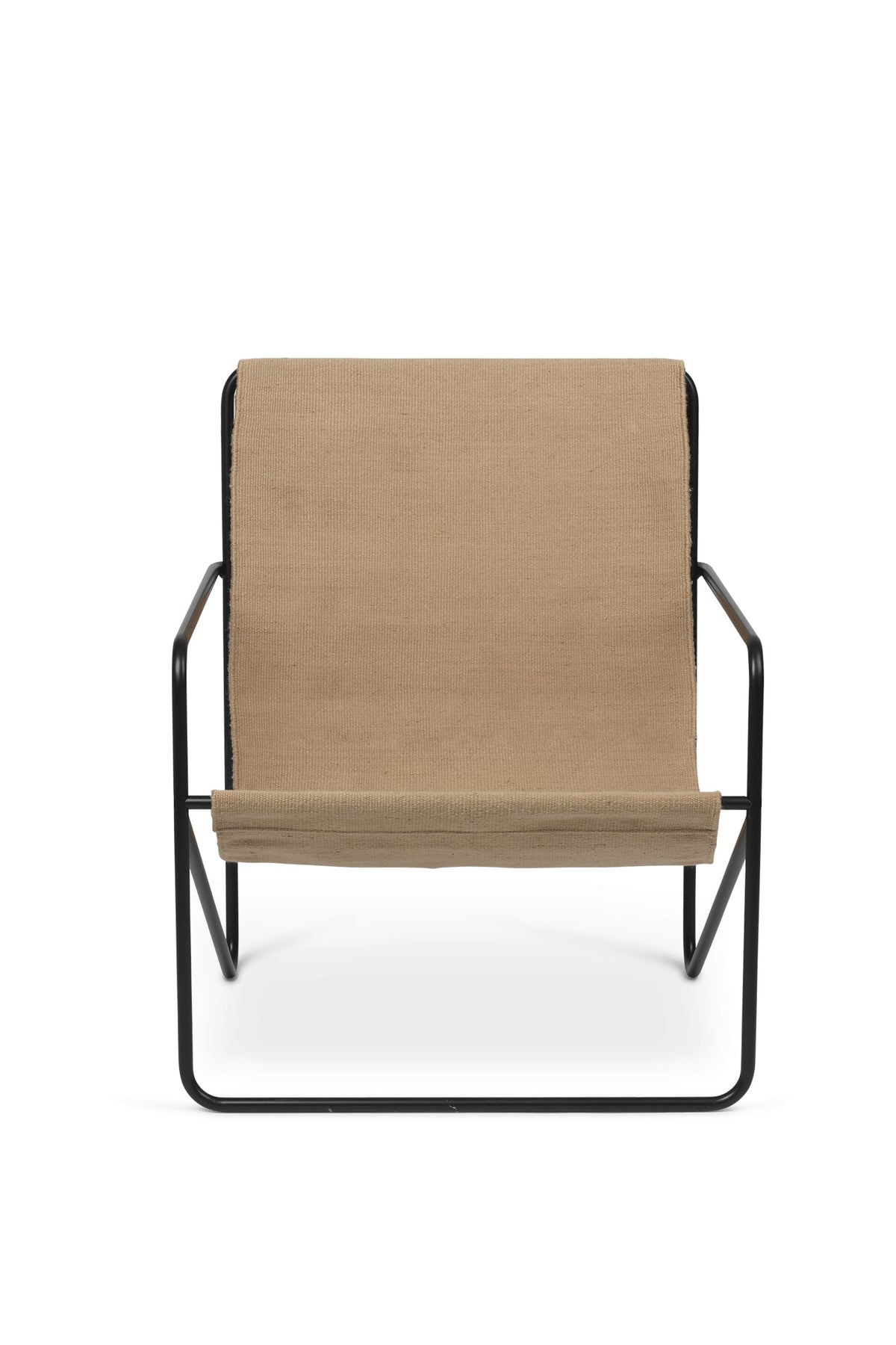 Ferm Living Desert Lounge Chair - Black, Sand - Marz Designs - Ferm Living - Ferm Living Desert Lounge Chair - Black, Sand