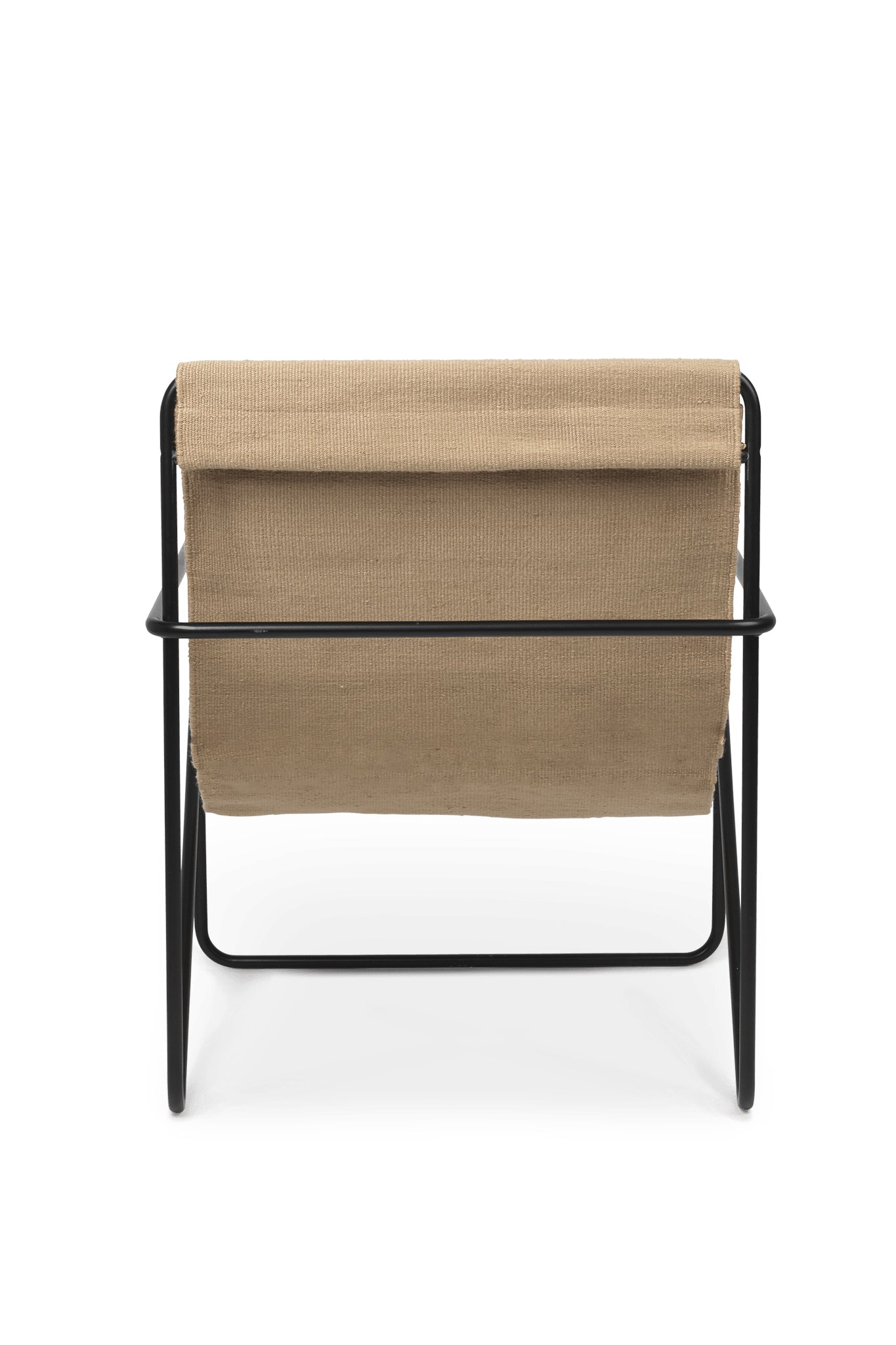 Ferm Living Desert Lounge Chair - Cashmere, Black - Marz DesignsFerm Living