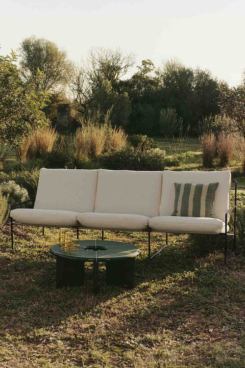 Ferm Living Deya Coffee Table - Dia 80 - Dark Green