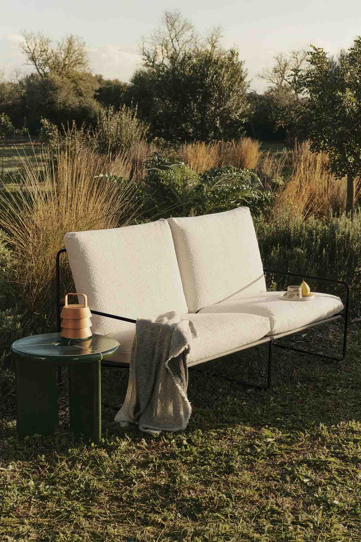 Ferm Living Deya Side Table - Dia 47 - Dark Green - Marz Designs - Ferm Living - Ferm Living Deya Side Table - Dia 47 - Dark Green