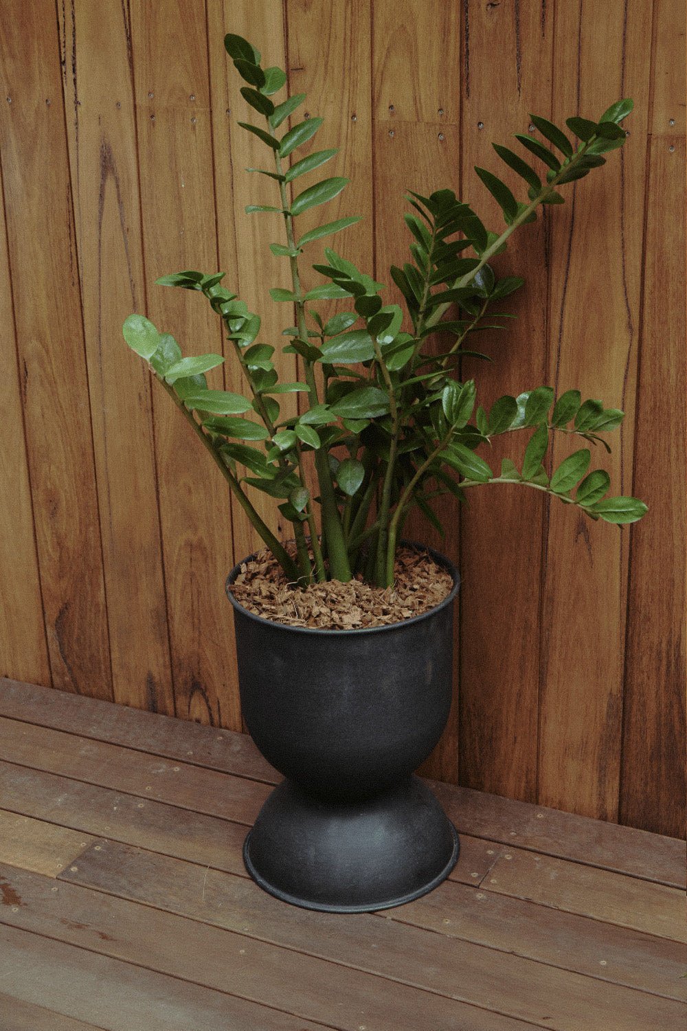 Ferm Living Hourglass Pot - Large - Black - Marz Designs - Ferm Living - Ferm Living Hourglass Pot - Large - Black