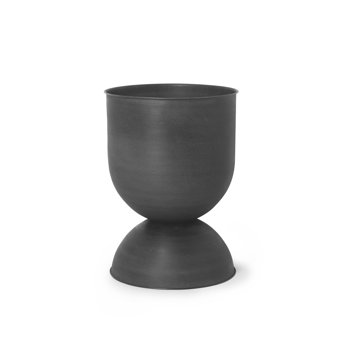 Ferm Living Hourglass Pot - Medium - Black - Marz DesignsFerm Living