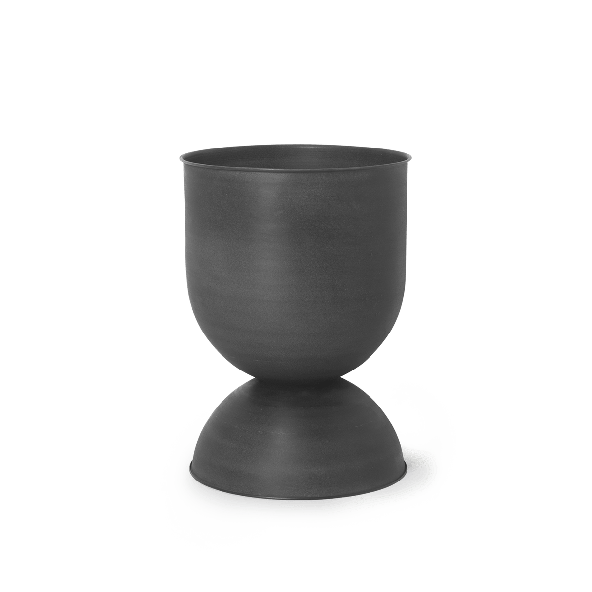 Ferm Living Hourglass Pot - Medium - Black - Marz Designs - Ferm Living - Ferm Living Hourglass Pot - Medium - Black