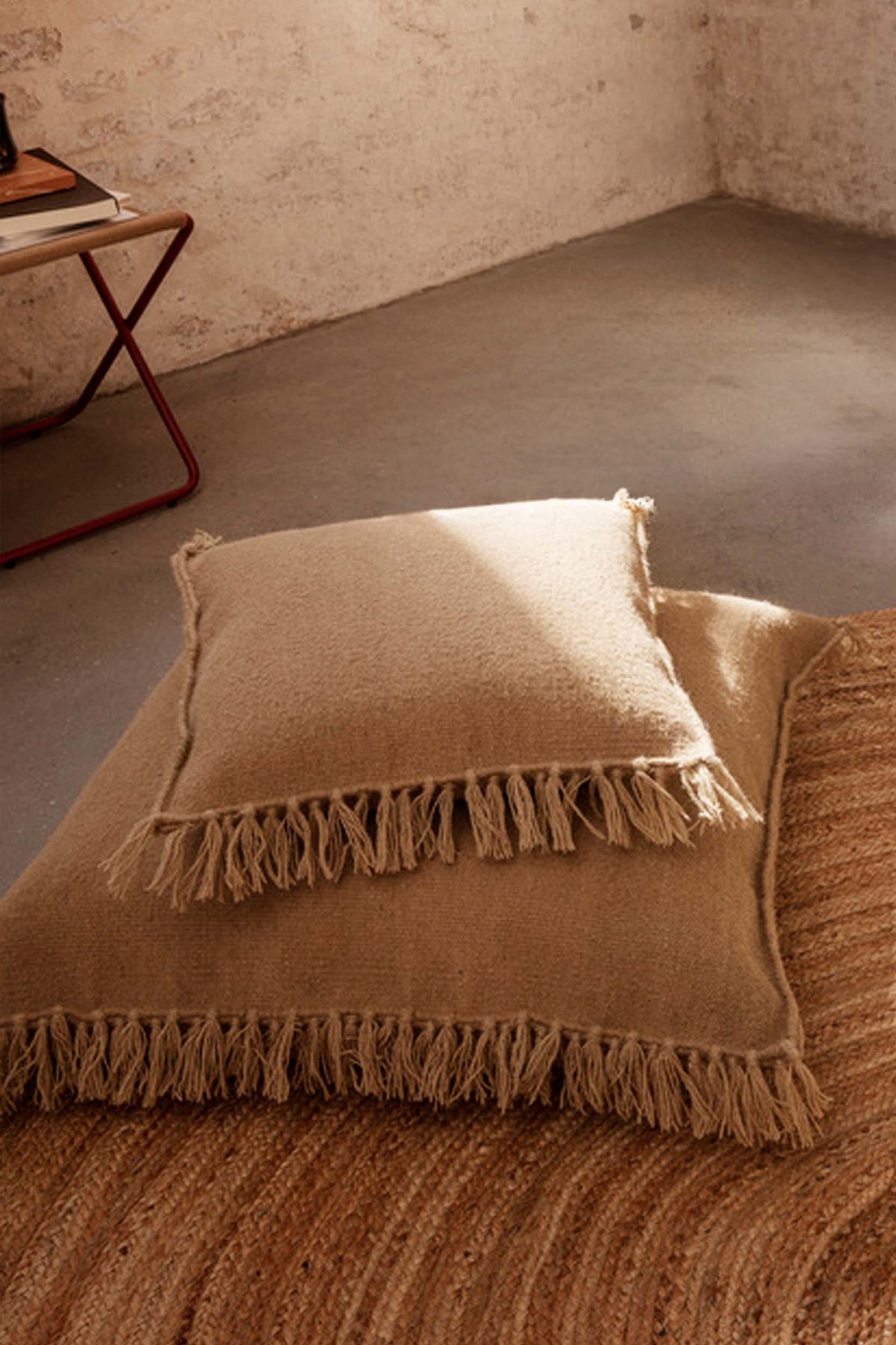 Ferm Living Kelim Fringe Cushion - Marz Designs - Ferm Living - Ferm Living Kelim Fringe Cushion
