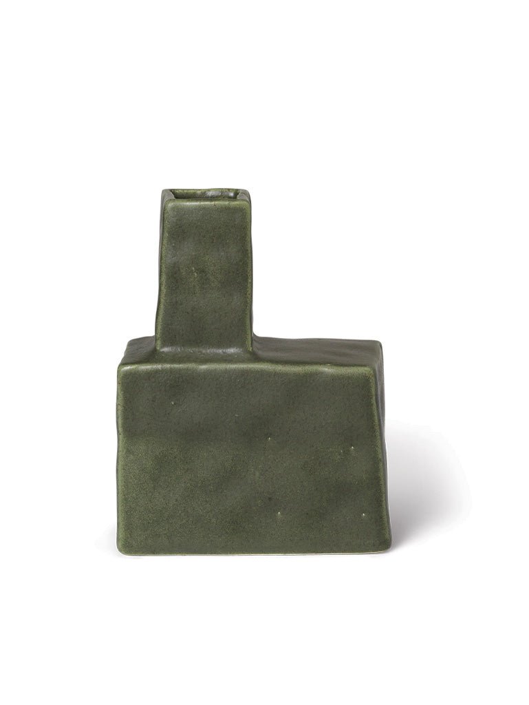 Ferm Living Koa Vase, H20 - Dark Sage - Marz DesignsFerm Living