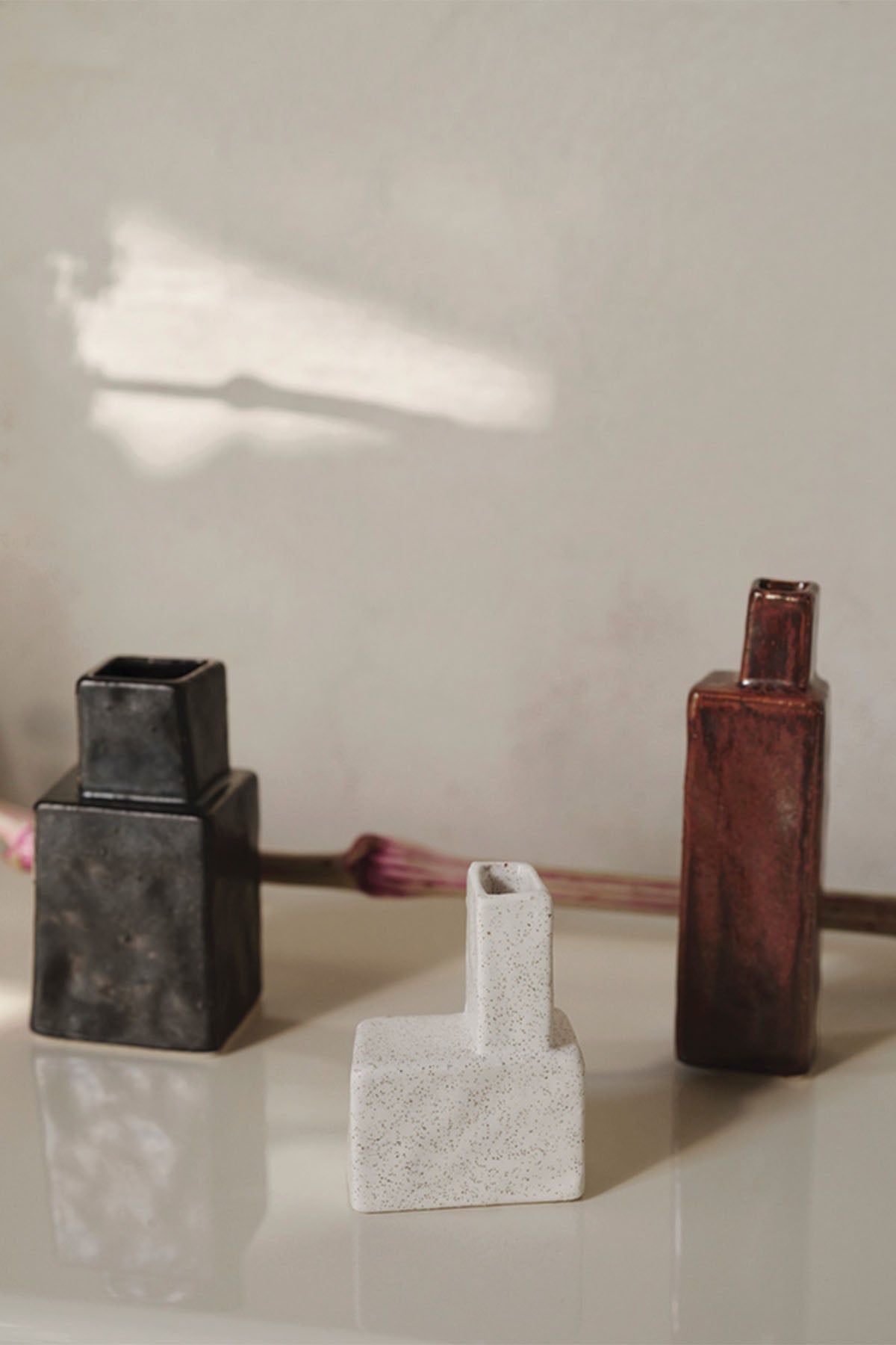 Ferm Living Koa Vase, H40 - Red Brown - Marz Designs - Ferm Living - Ferm Living Koa Vase, H40 - Red Brown