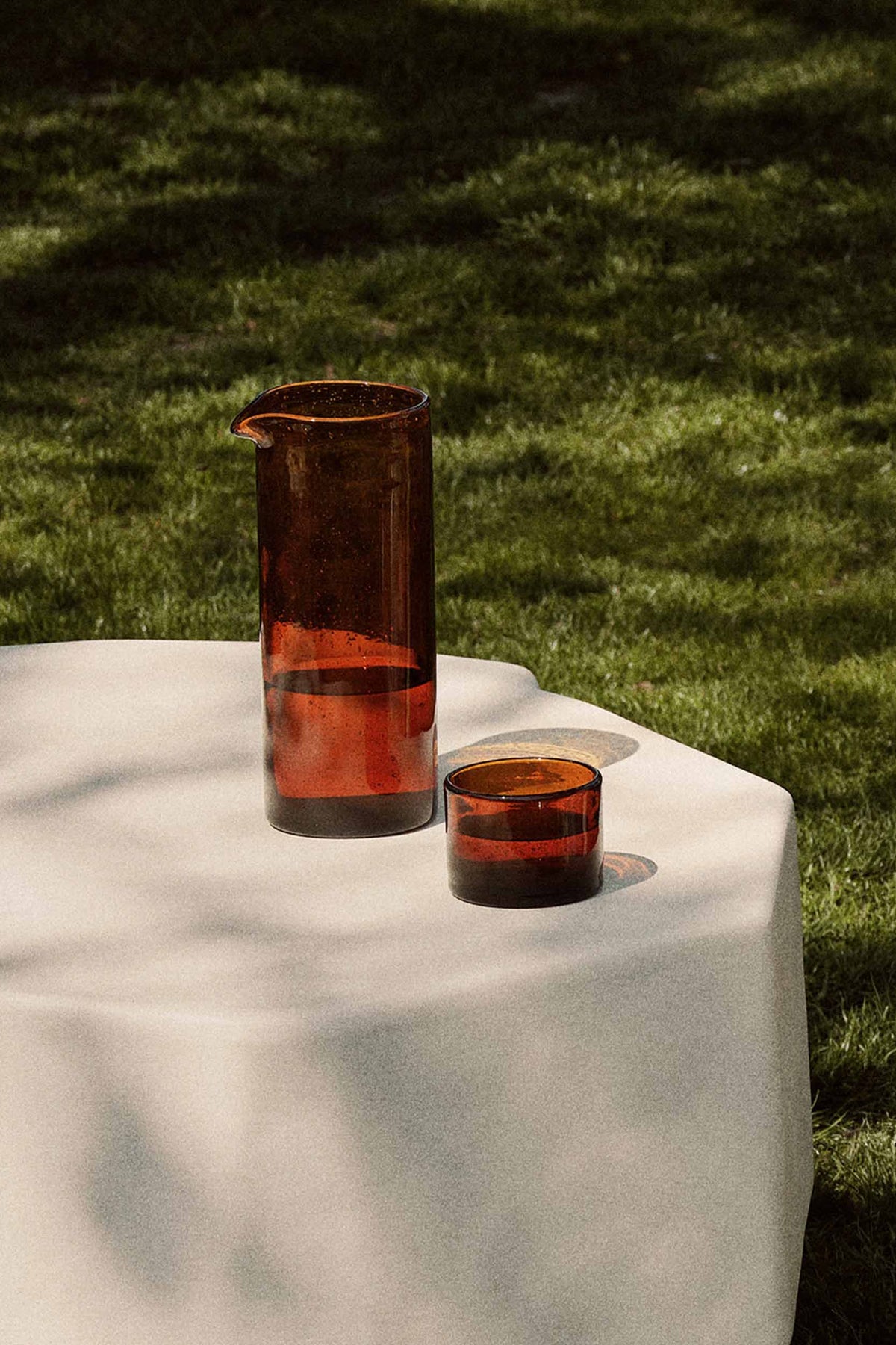 Ferm Living, Oli Jug - Amber - Marz Designs - Ferm Living - Ferm Living, Oli Jug - Amber