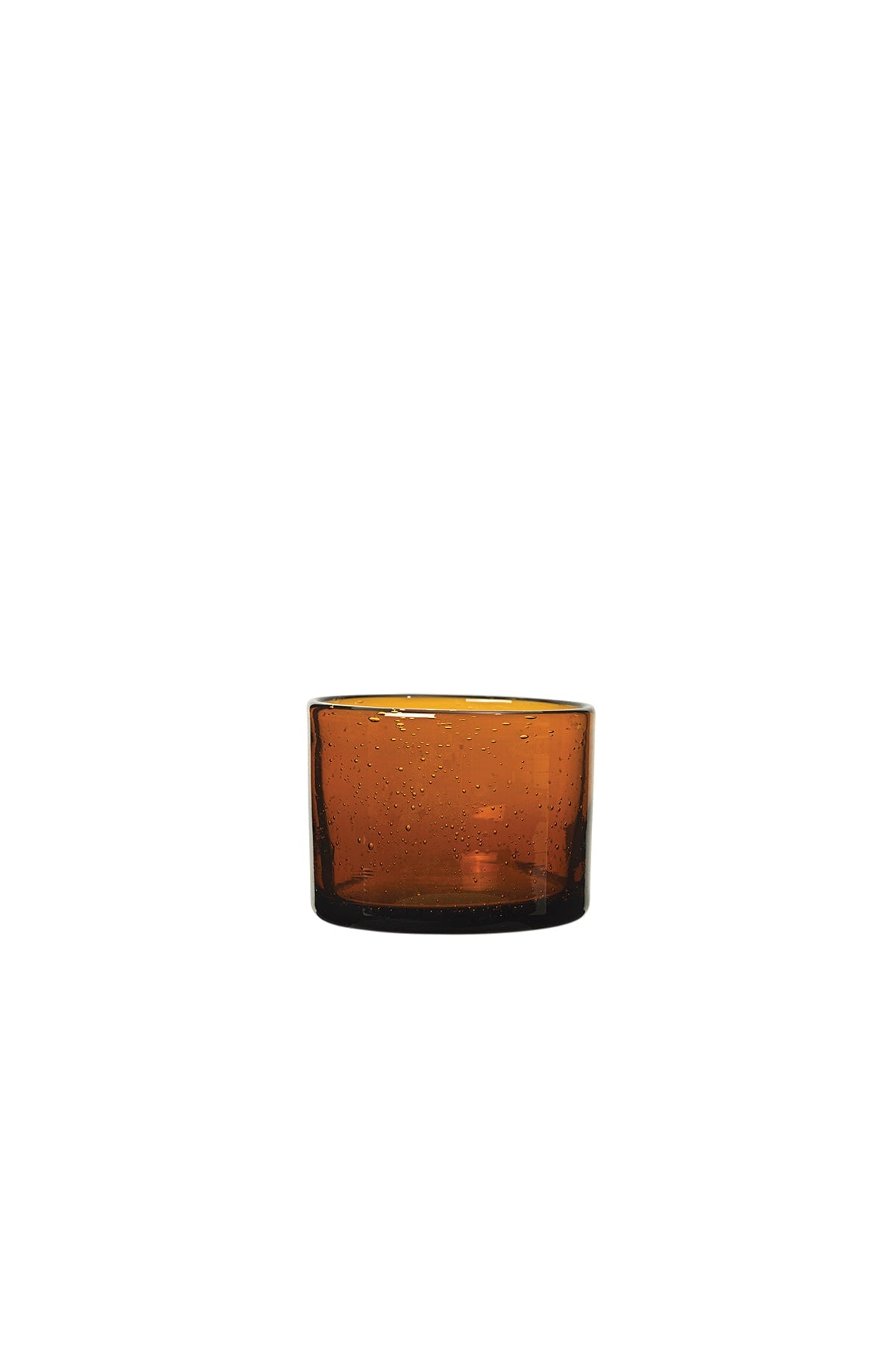 Ferm Living, Oli Water Glass, Low - Amber - Marz DesignsFerm Living