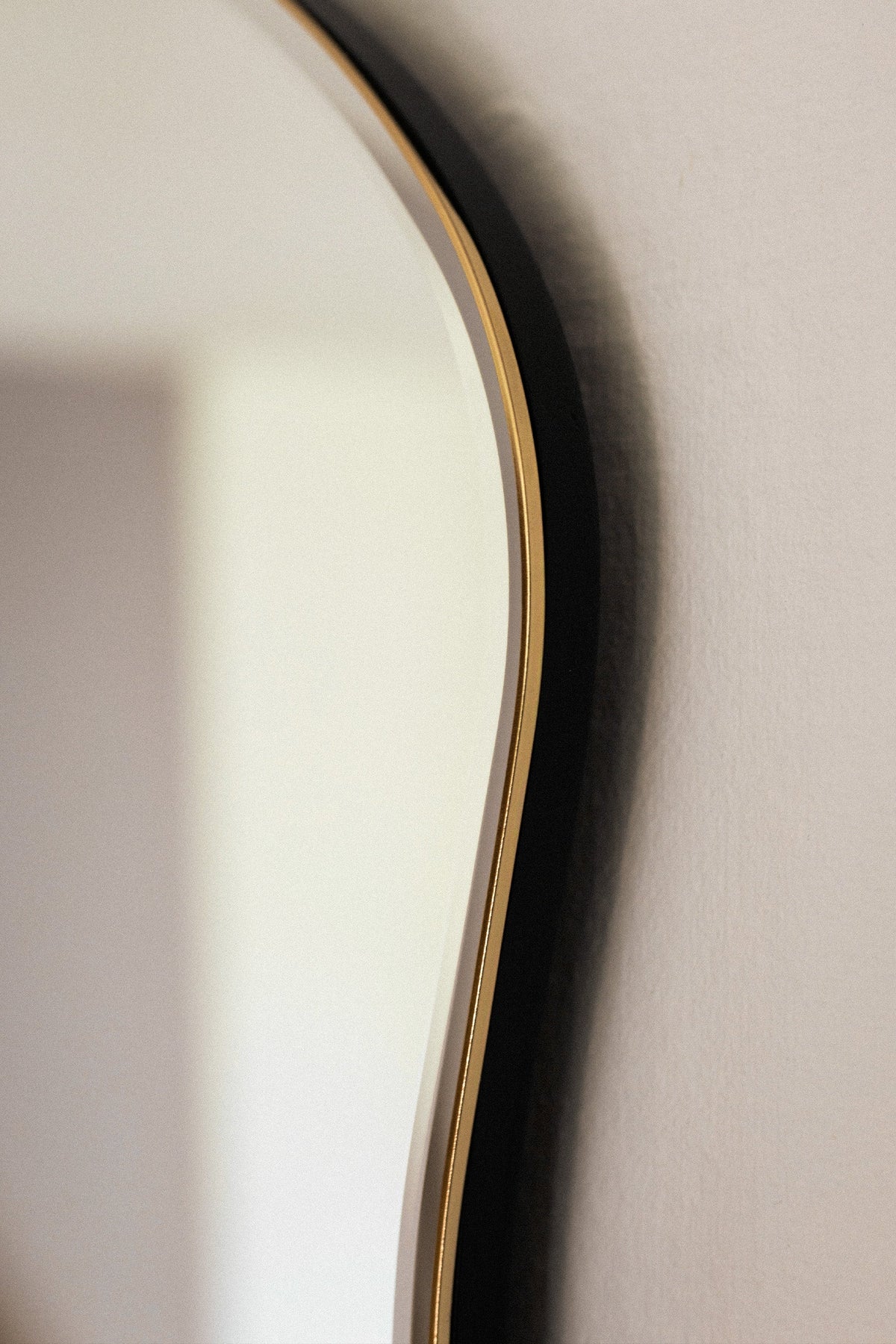 Ferm Living Pond Mirror in Brass - Large - Marz Designs - Ferm Living - Ferm Living Pond Mirror in Brass - Large