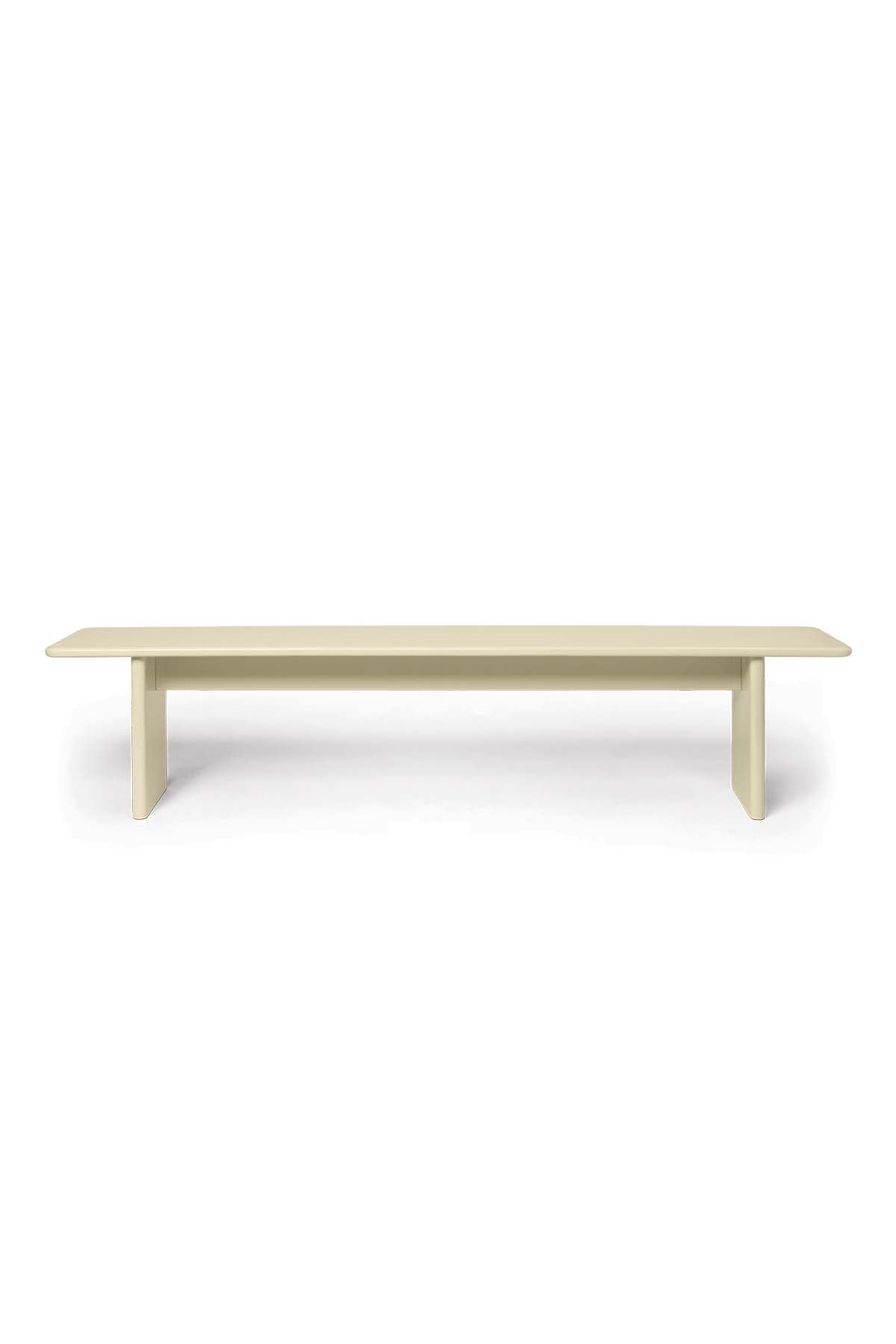 Ferm Living - Rink Bench - Egg Shell - Marz DesignsFerm Living