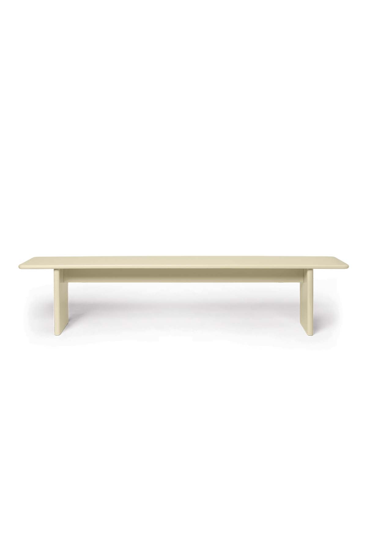 Ferm Living - Rink Bench - Egg Shell - Marz Designs - Ferm Living -