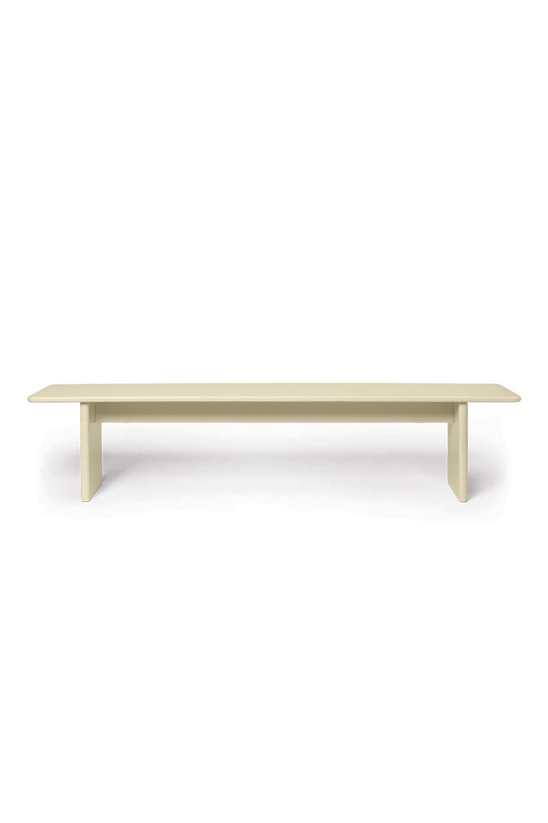 Ferm Living - Rink Bench - Egg Shell - Marz Designs - Ferm Living -
