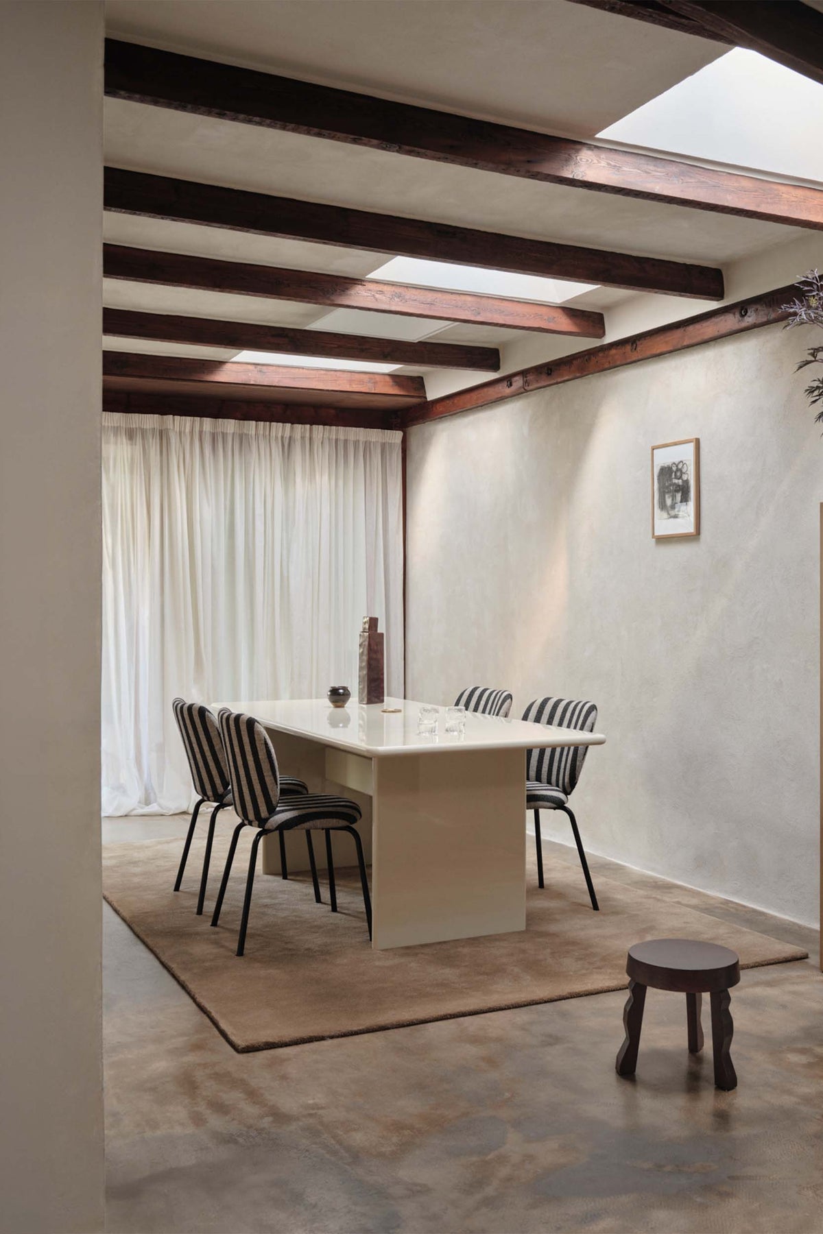 Ferm Living - Rink Dining Table - Eggshell - Marz Designs - Ferm Living - Ferm Living - Rink Dining Table - Eggshell