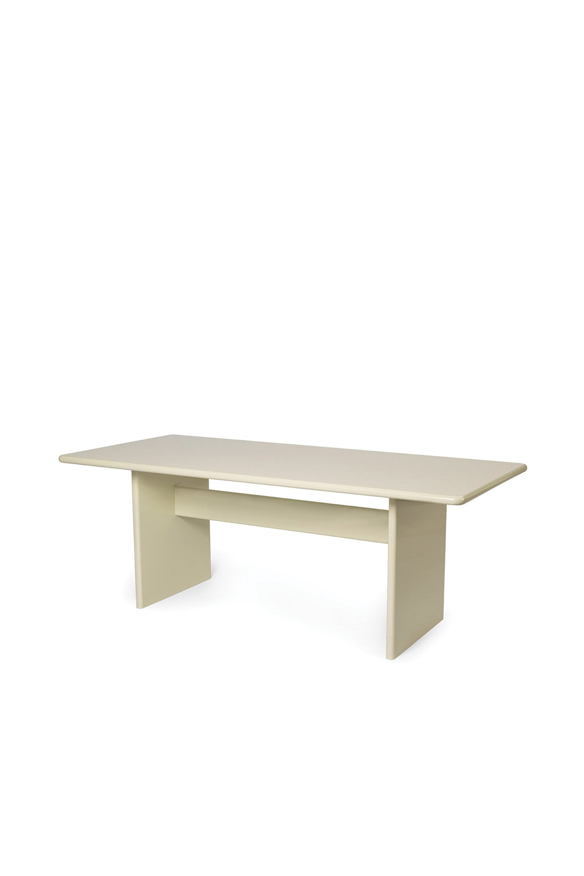 Ferm Living - Rink Dining Table - Eggshell - Marz Designs - Ferm Living -