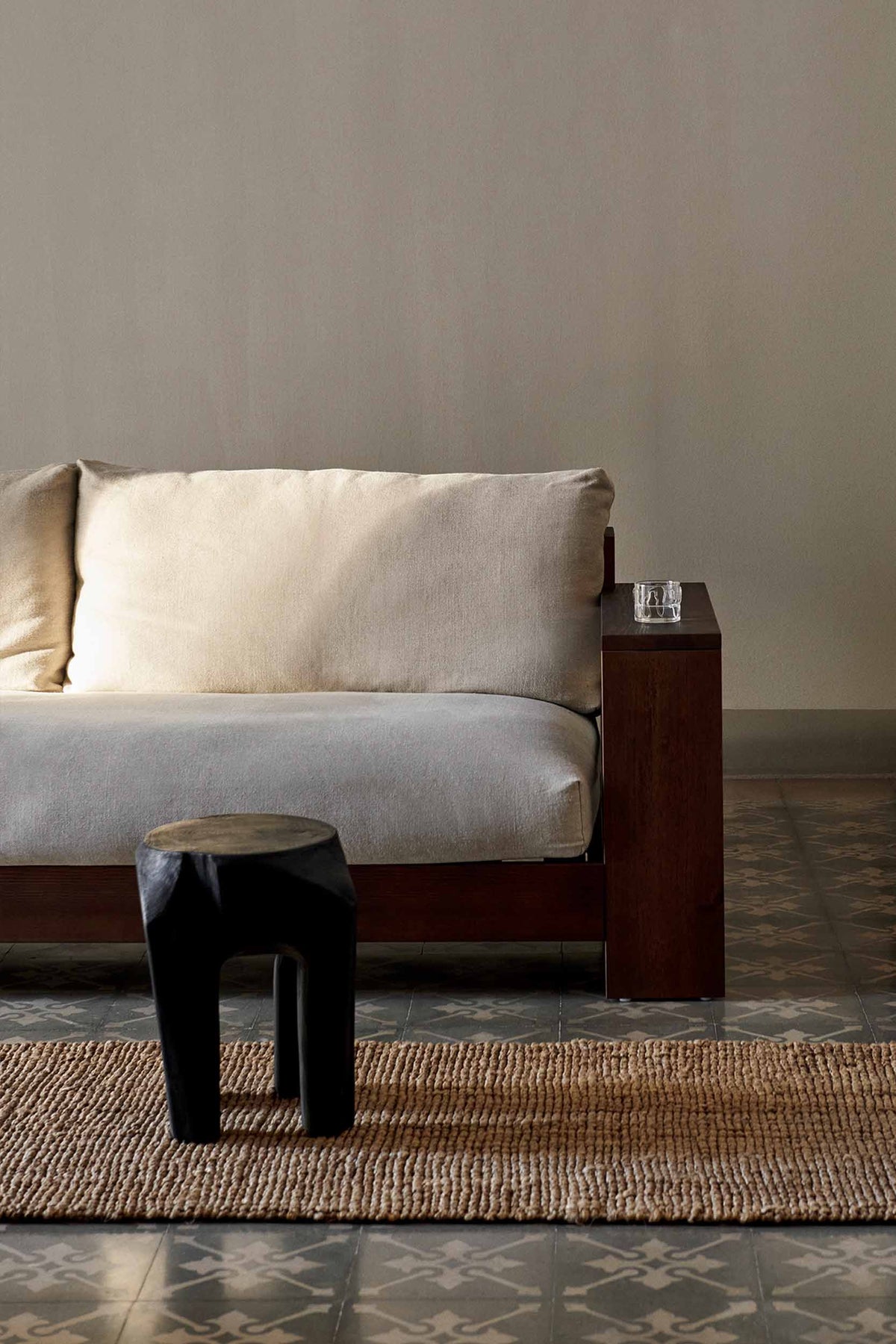 Ferm Living, Root Stool - Black Stained - Marz Designs - Ferm Living - Ferm Living, Root Stool - Black Stained