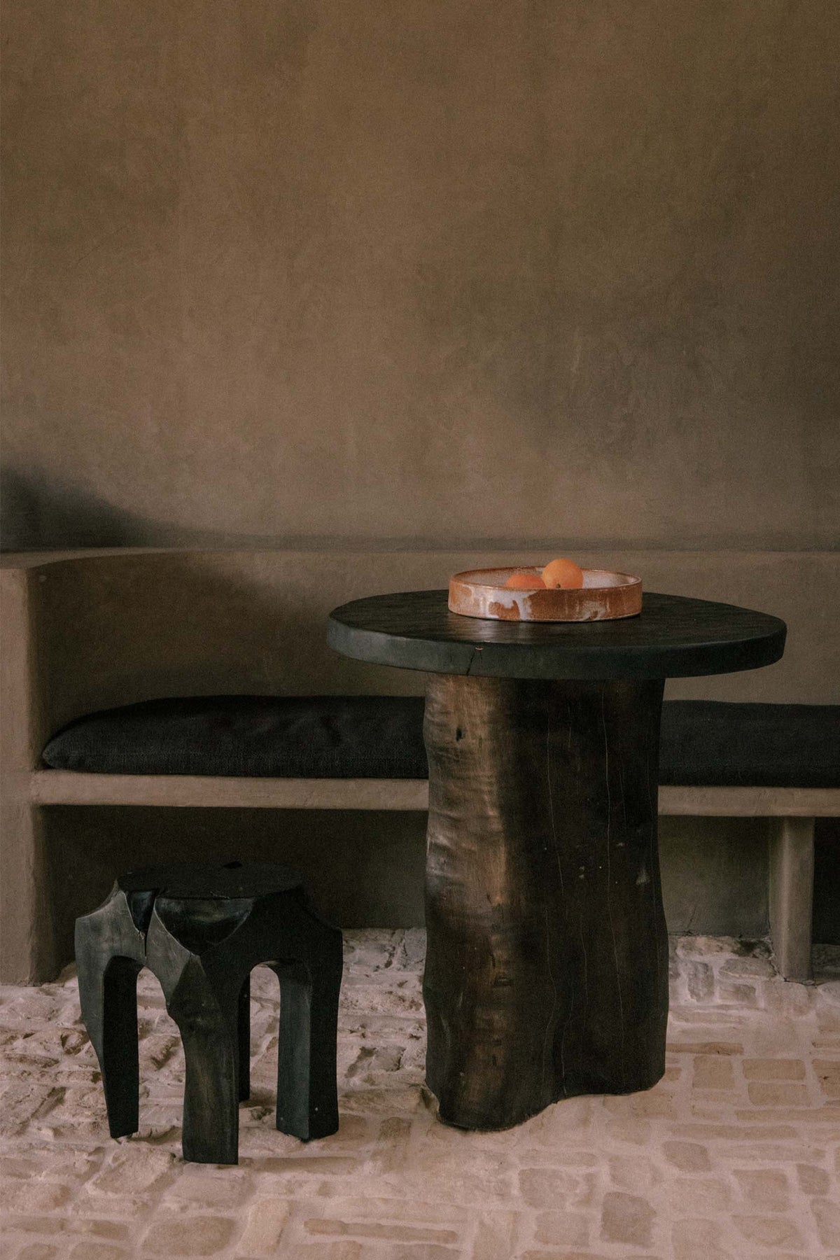 Ferm Living, Root Stool - Black Stained - Marz Designs - Ferm Living - Ferm Living, Root Stool - Black Stained