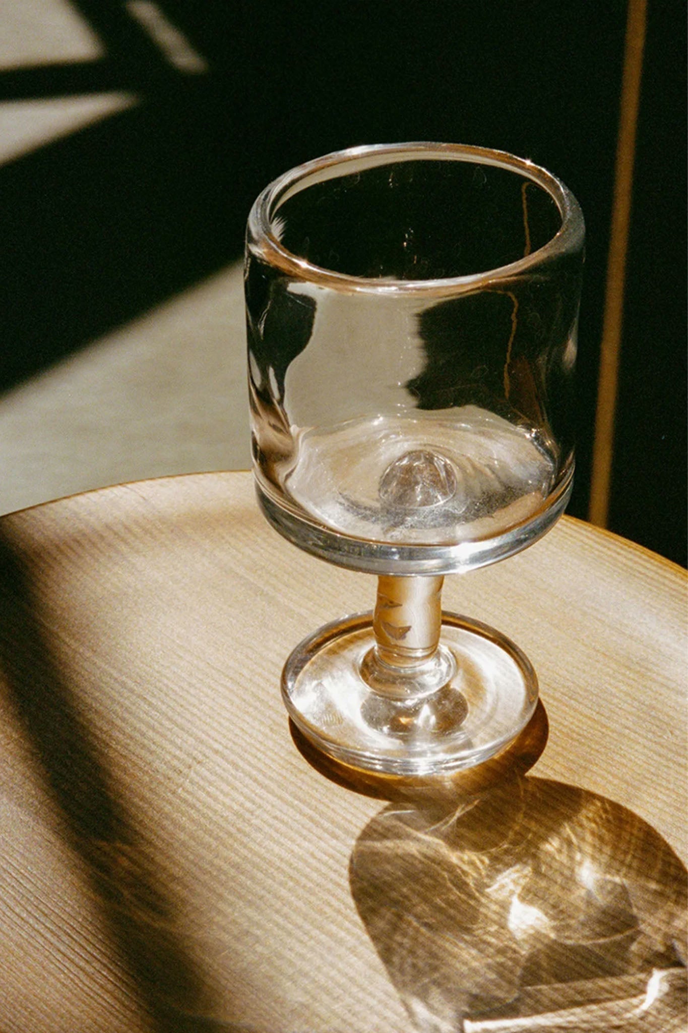 FRAMA | 0405 Stem Glass | Clear | Medium | Set of Two - Marz Designs - FRAMA - FRAMA | 0405 Stem Glass | Clear | Medium | Set of Two