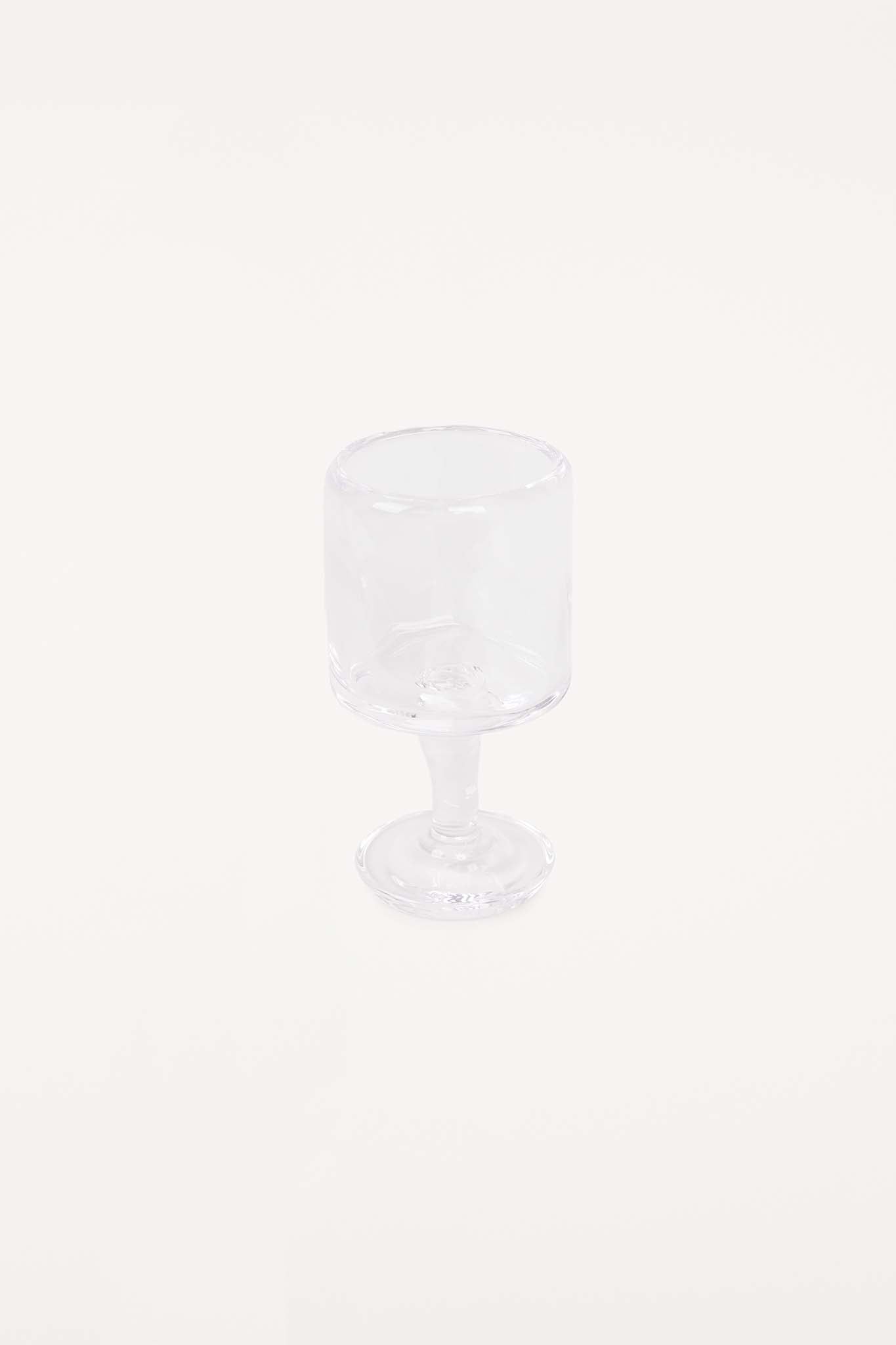 FRAMA | 0405 Stem Glass | Clear | Medium | Set of Two - Marz Designs - FRAMA - FRAMA | 0405 Stem Glass | Clear | Medium | Set of Two