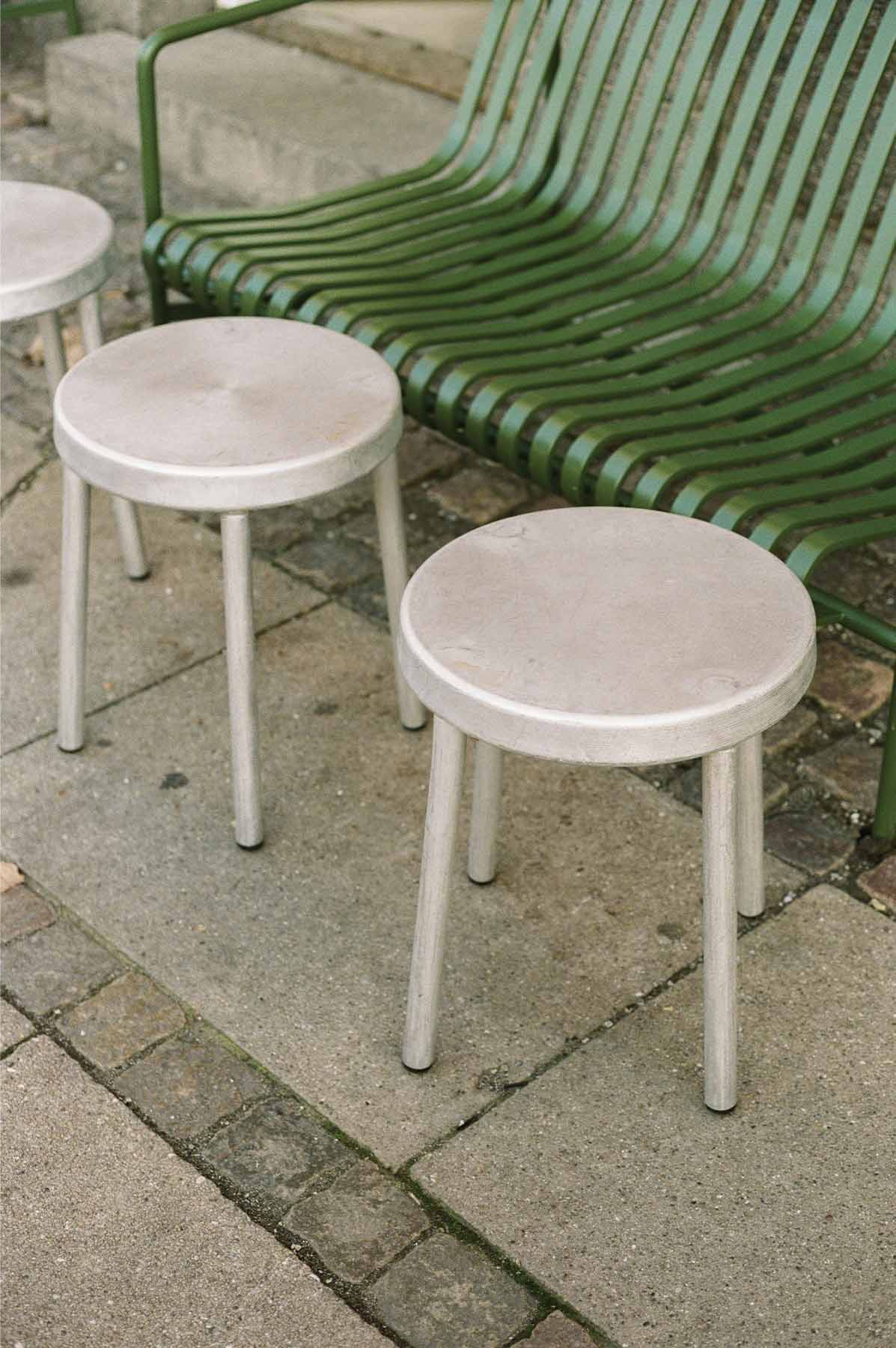 FRAMA | Tasca Stool | Aluminium - Marz Designs - FRAMA - FRAMA | Tasca Stool | Aluminium