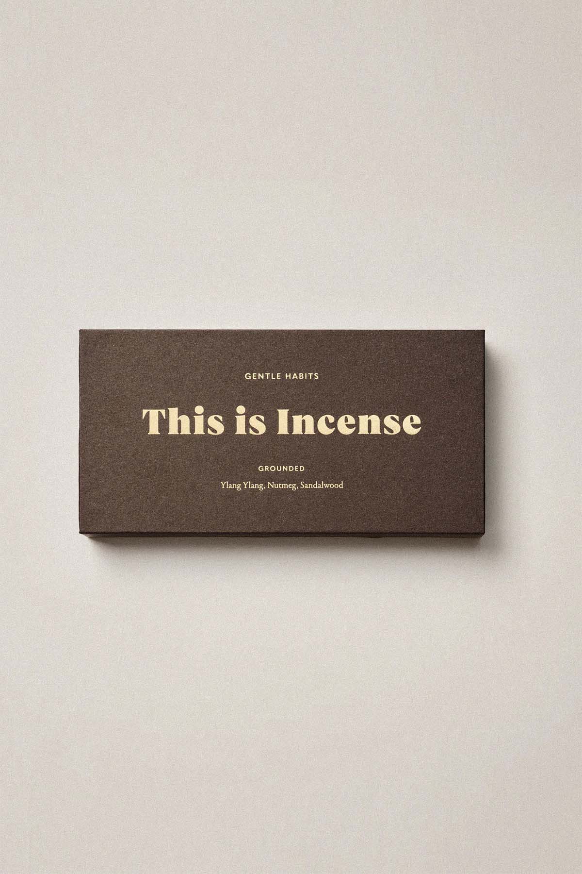 Gentle Habits | This Is Incense | Grounded - Marz Designs - Gentle Habits - Gentle Habits | This Is Incense | Grounded