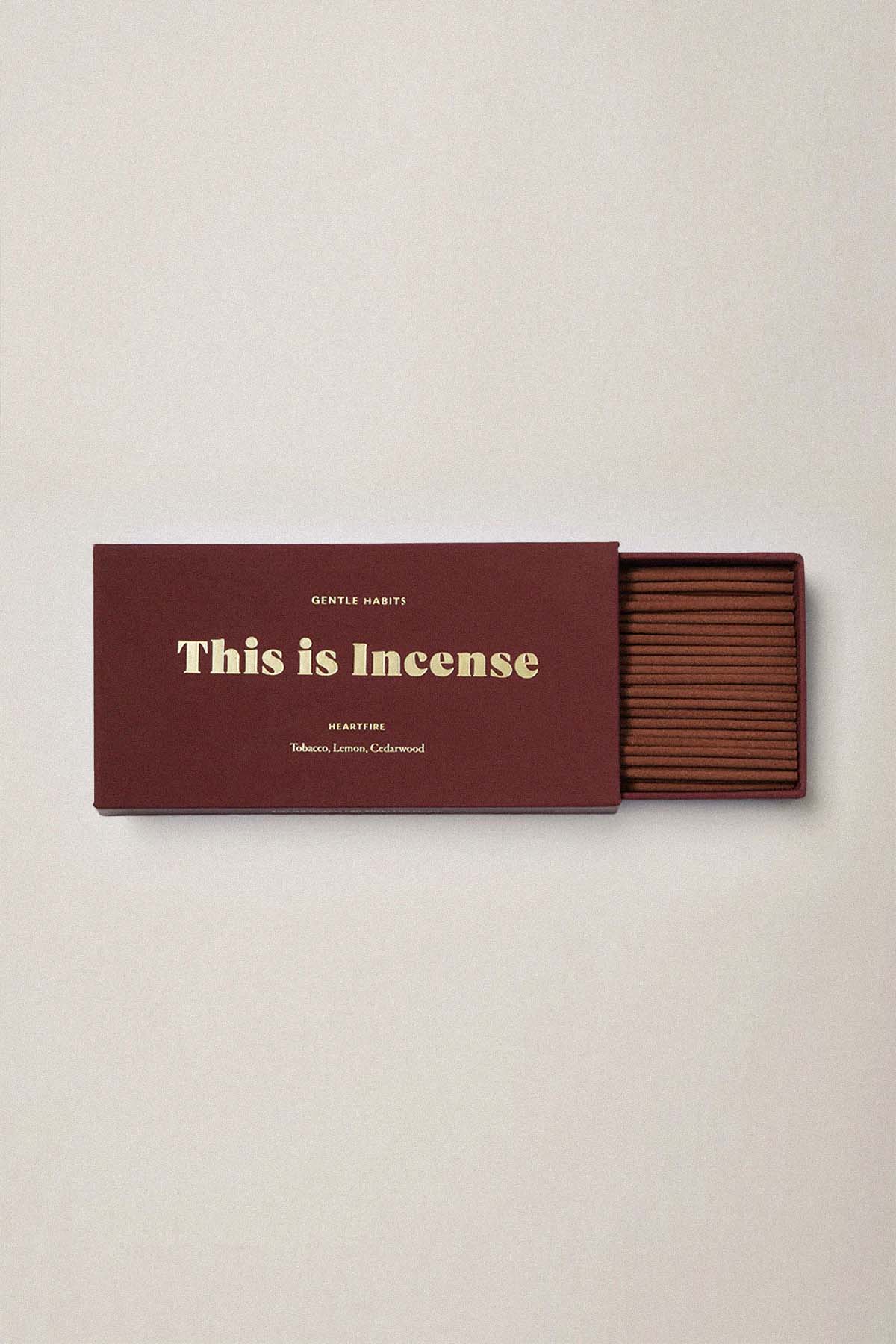 Gentle Habits | This Is Incense | Heartfire - Marz Designs - Gentle Habits - Gentle Habits | This Is Incense | Heartfire
