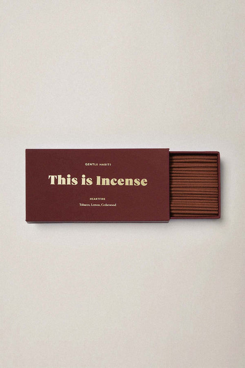 Gentle Habits | This Is Incense | Heartfire