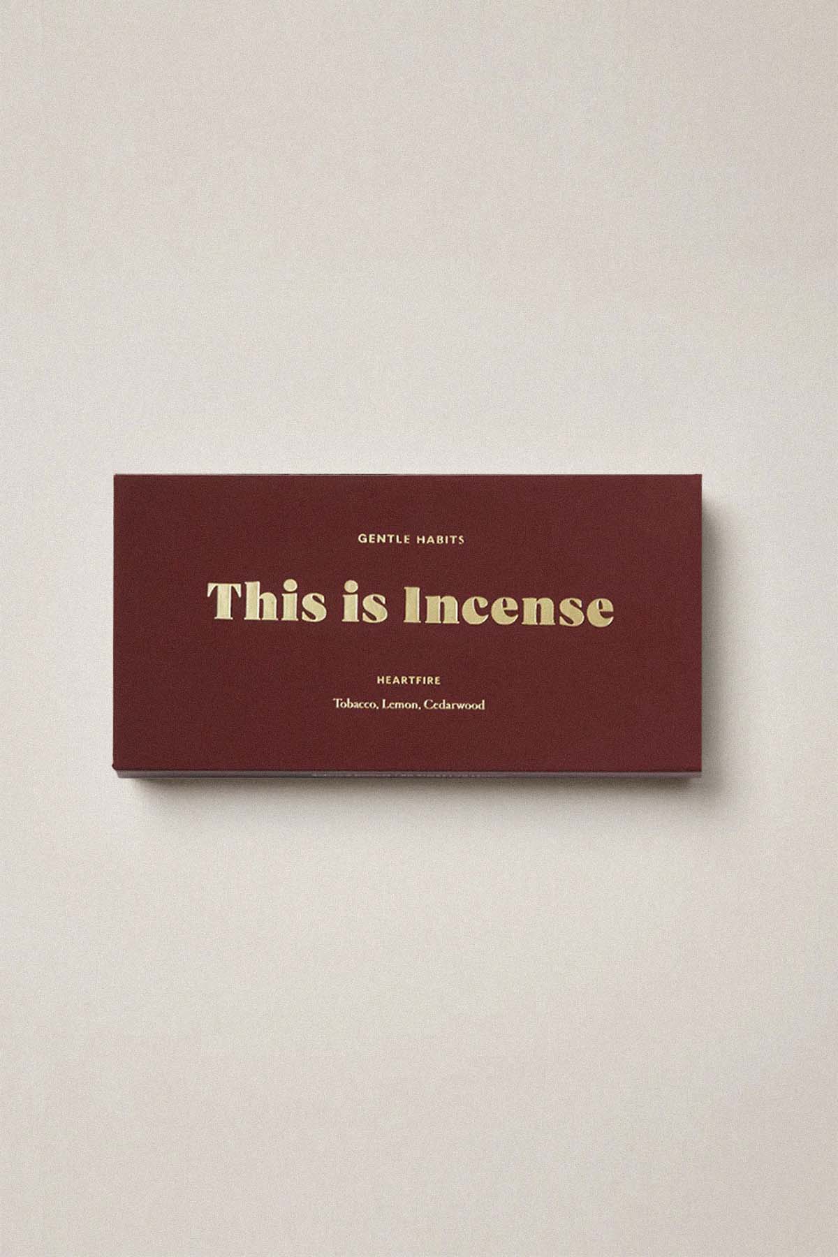 Gentle Habits | This Is Incense | Heartfire - Marz Designs - Gentle Habits - Gentle Habits | This Is Incense | Heartfire