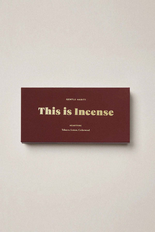 Gentle Habits | This Is Incense | Heartfire