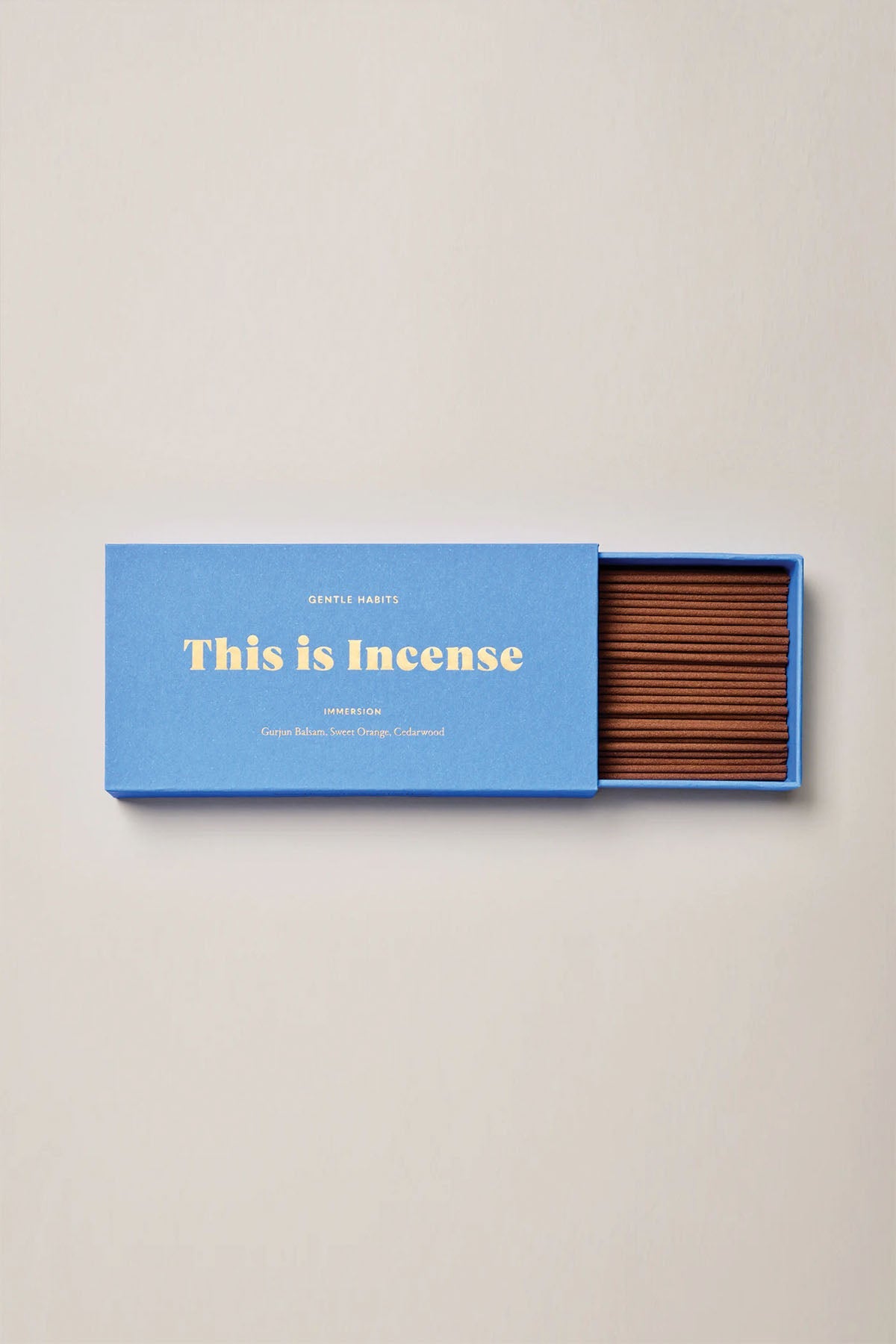 Gentle Habits, This Is Incense - IMMERSION - Marz DesignsGentle Habits