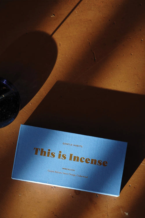 Gentle Habits, This Is Incense - IMMERSION