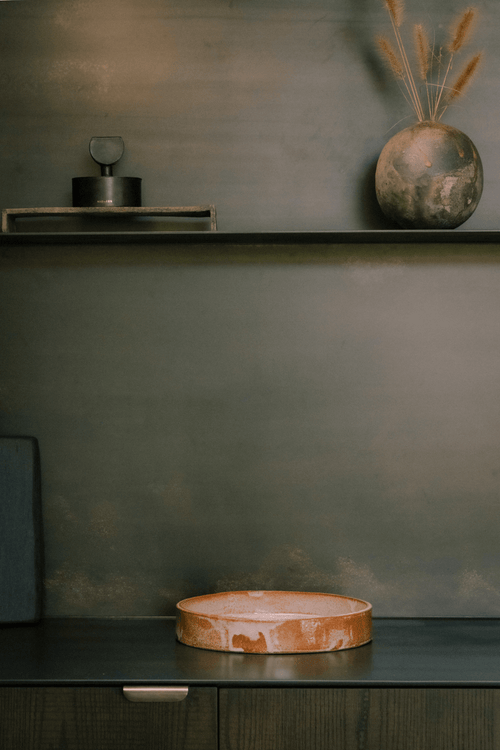 Jenn Johnston Ceramics Caramel Stacking Serving Dish - Low