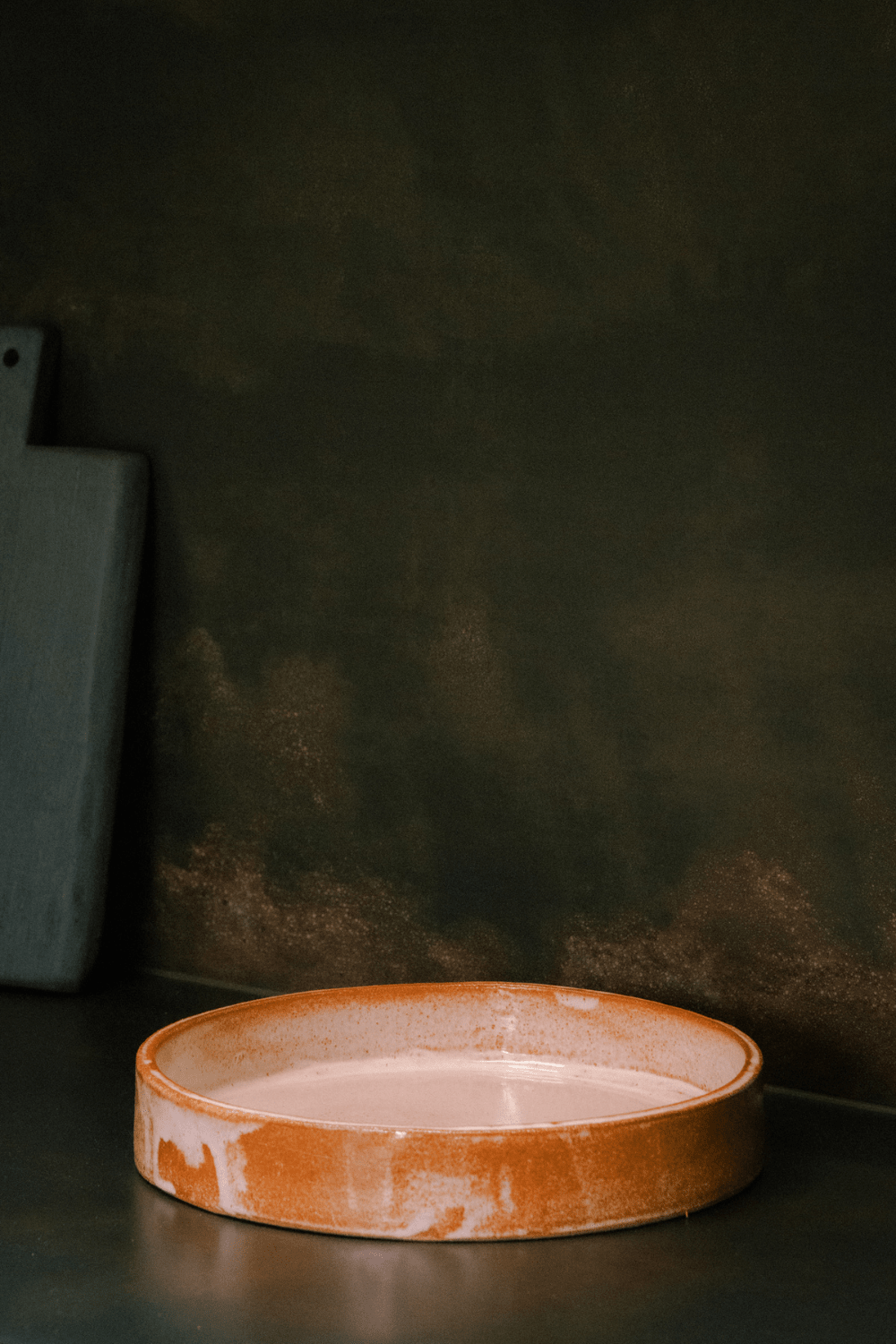Jenn Johnston Ceramics Caramel Stacking Serving Dish - Low - Marz Designs - Jenn Johnston Ceramics - Jenn Johnston Ceramics Caramel Stacking Serving Dish - Low
