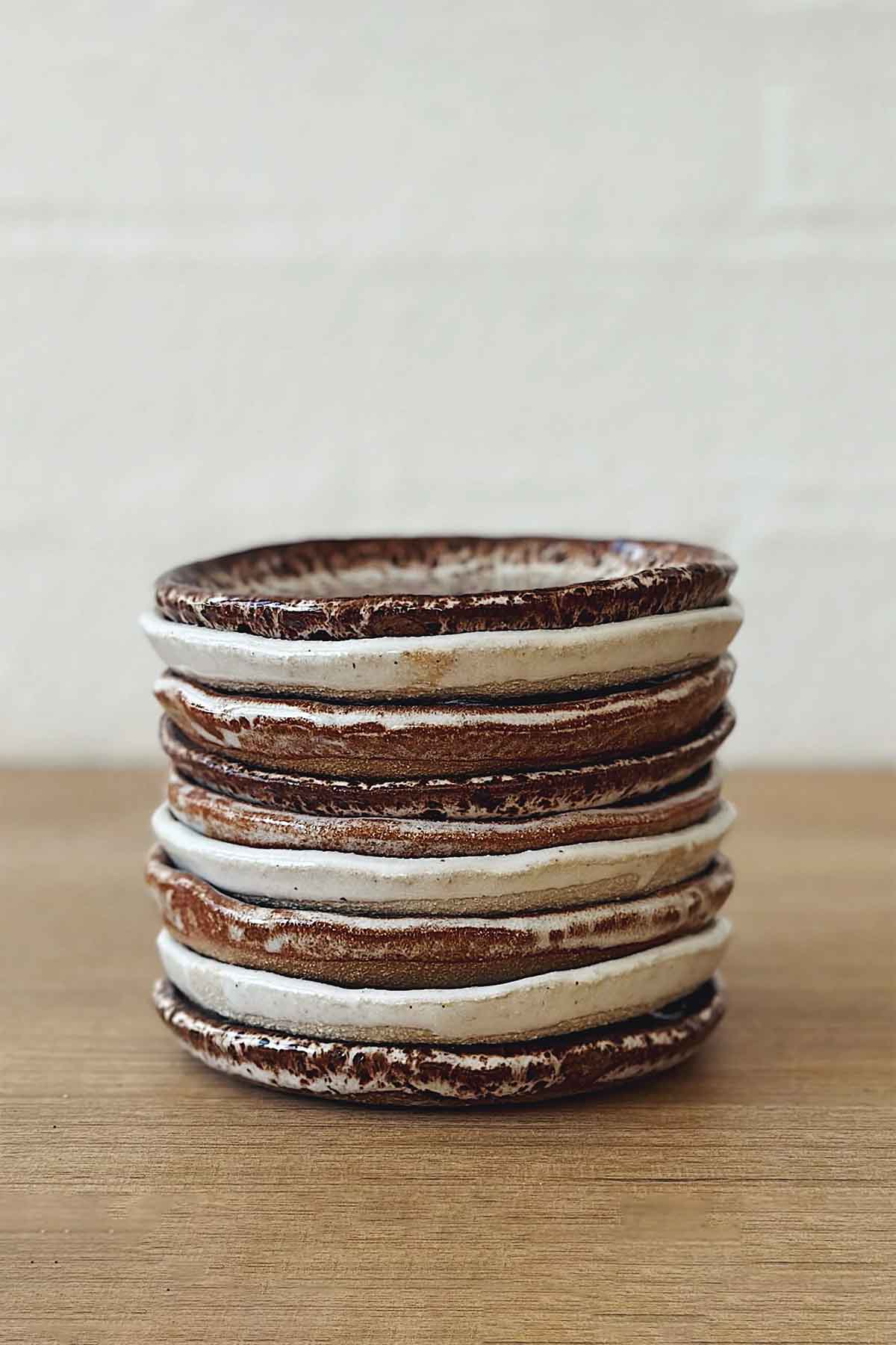 Jenn Johnston Ceramics Speckled Plate - Small - Marz Designs - Jenn Johnston Ceramics -
